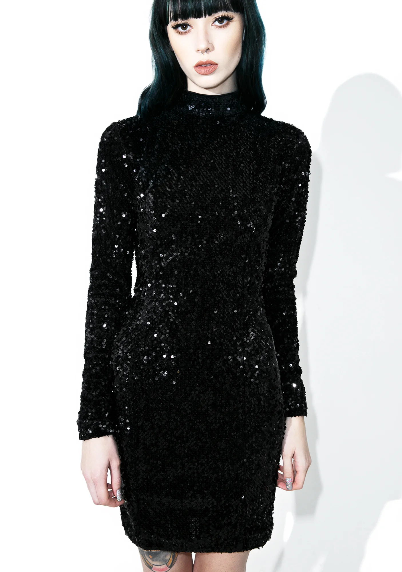 Night Flight Sequin Bodycon - Image 4