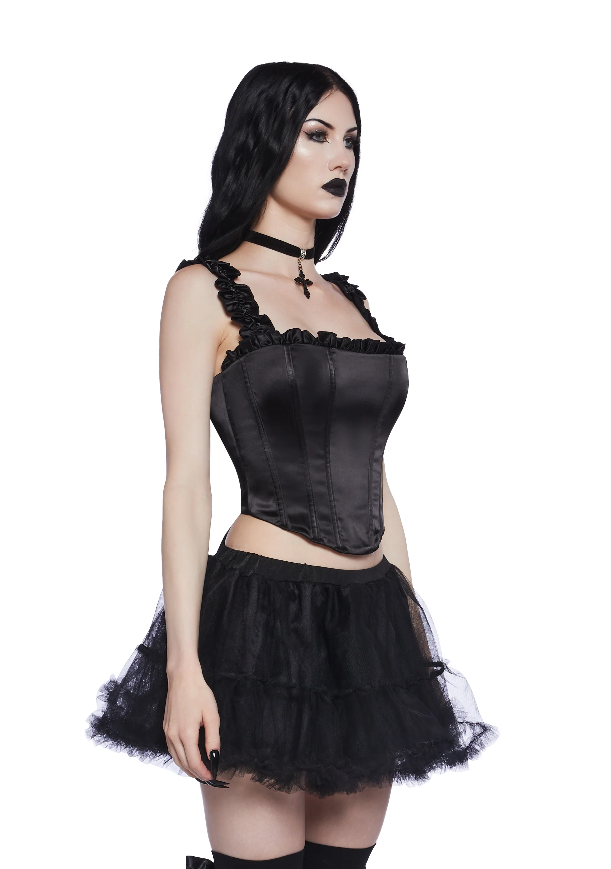 Night Gallery Tank Corset Top - Image 4
