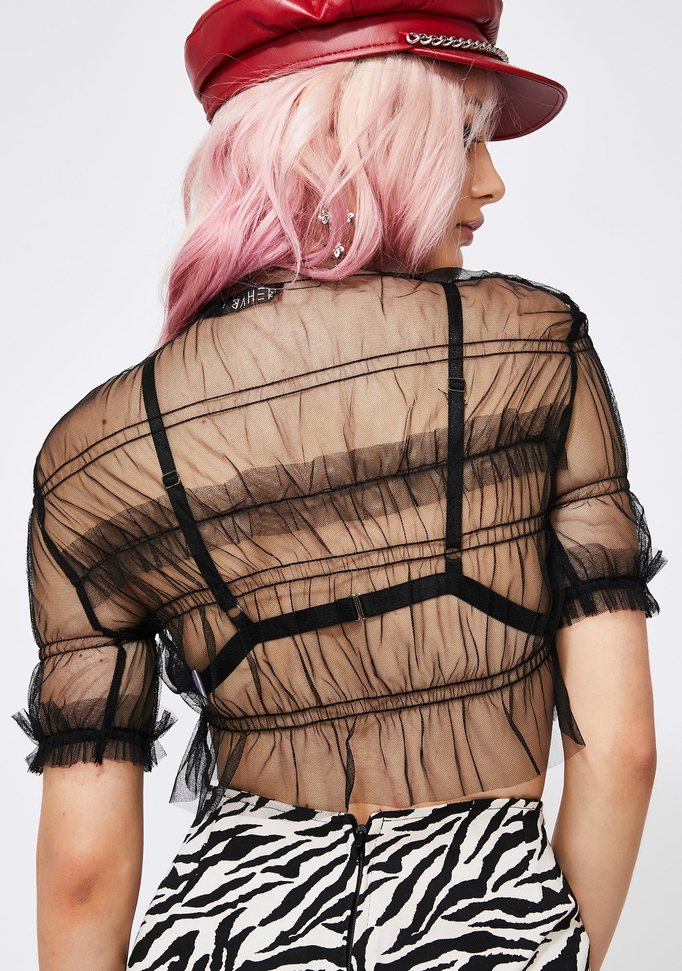 Night Nostalgia Crop Top - Image 4