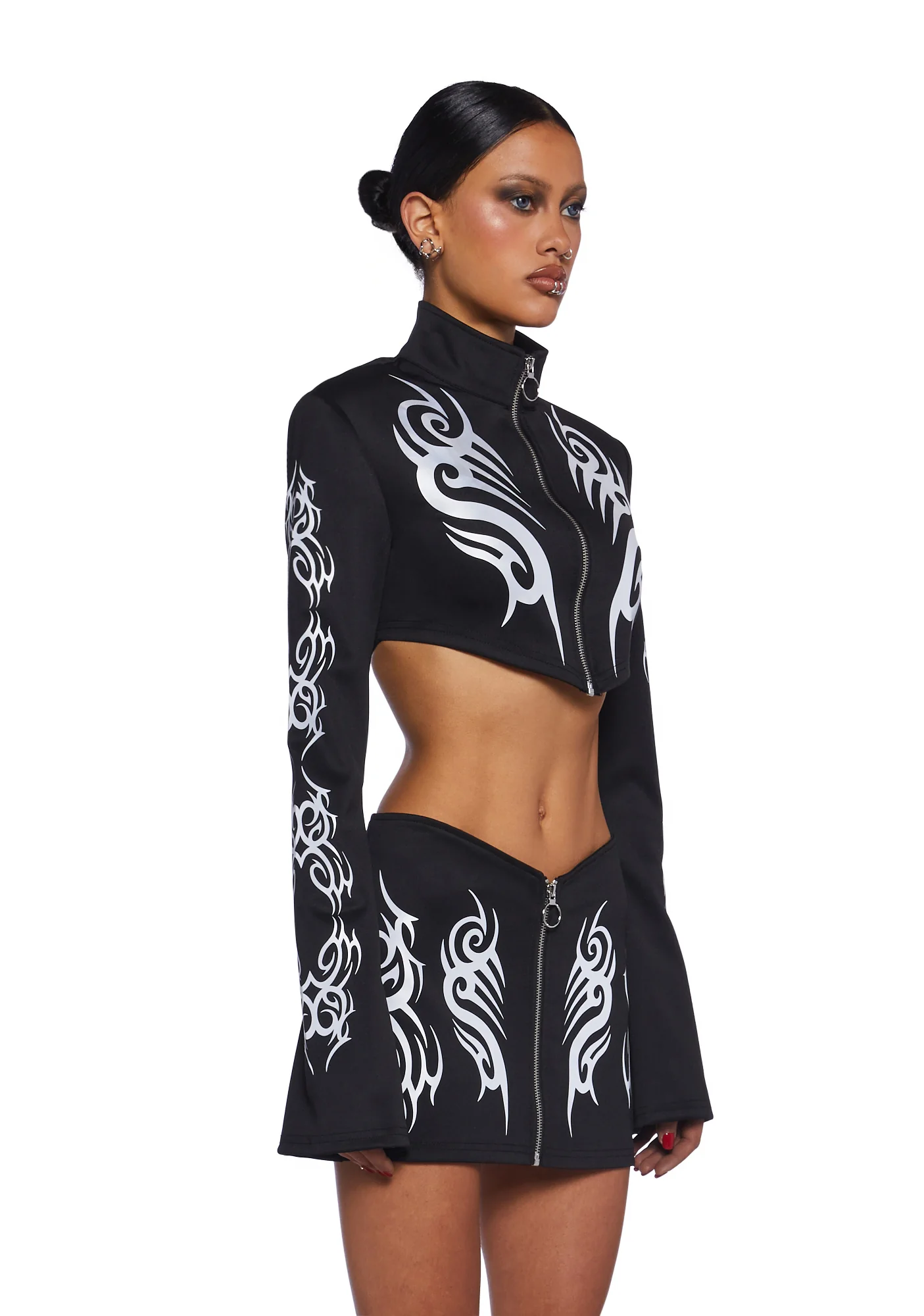 Night Raver Reflective Zip-Up Top - Image 3