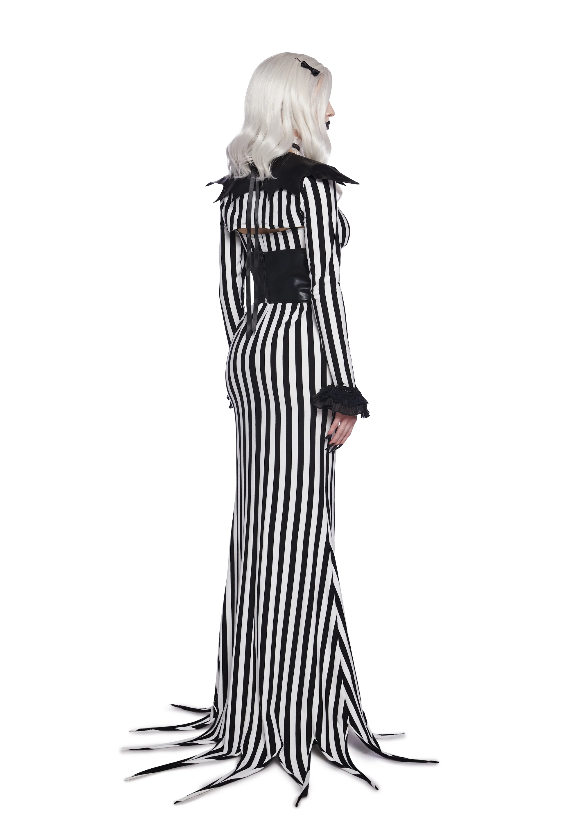 Nightmare Pumpkin King Premium Costume And Wig Set - Image 4
