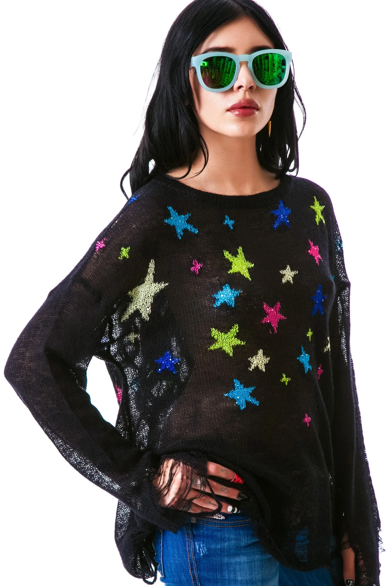 Nighttime Lennon Sweater - Gold - Image 4