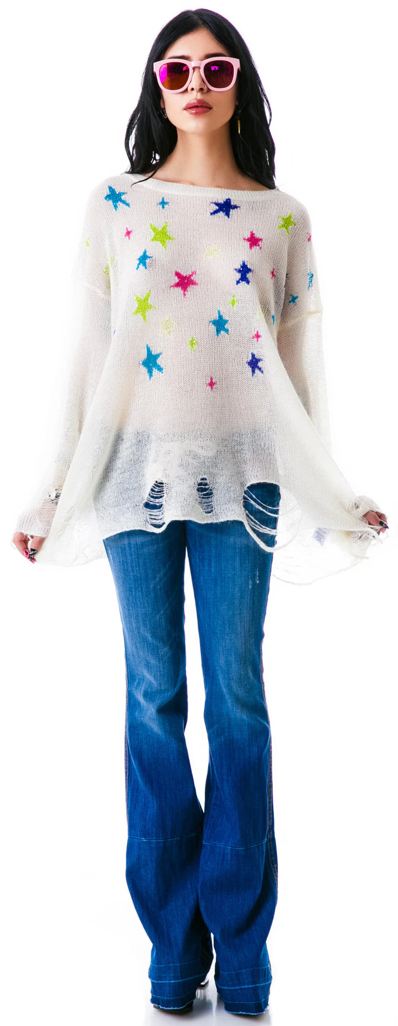 Nighttime Lennon Sweater - Gold - Image 7