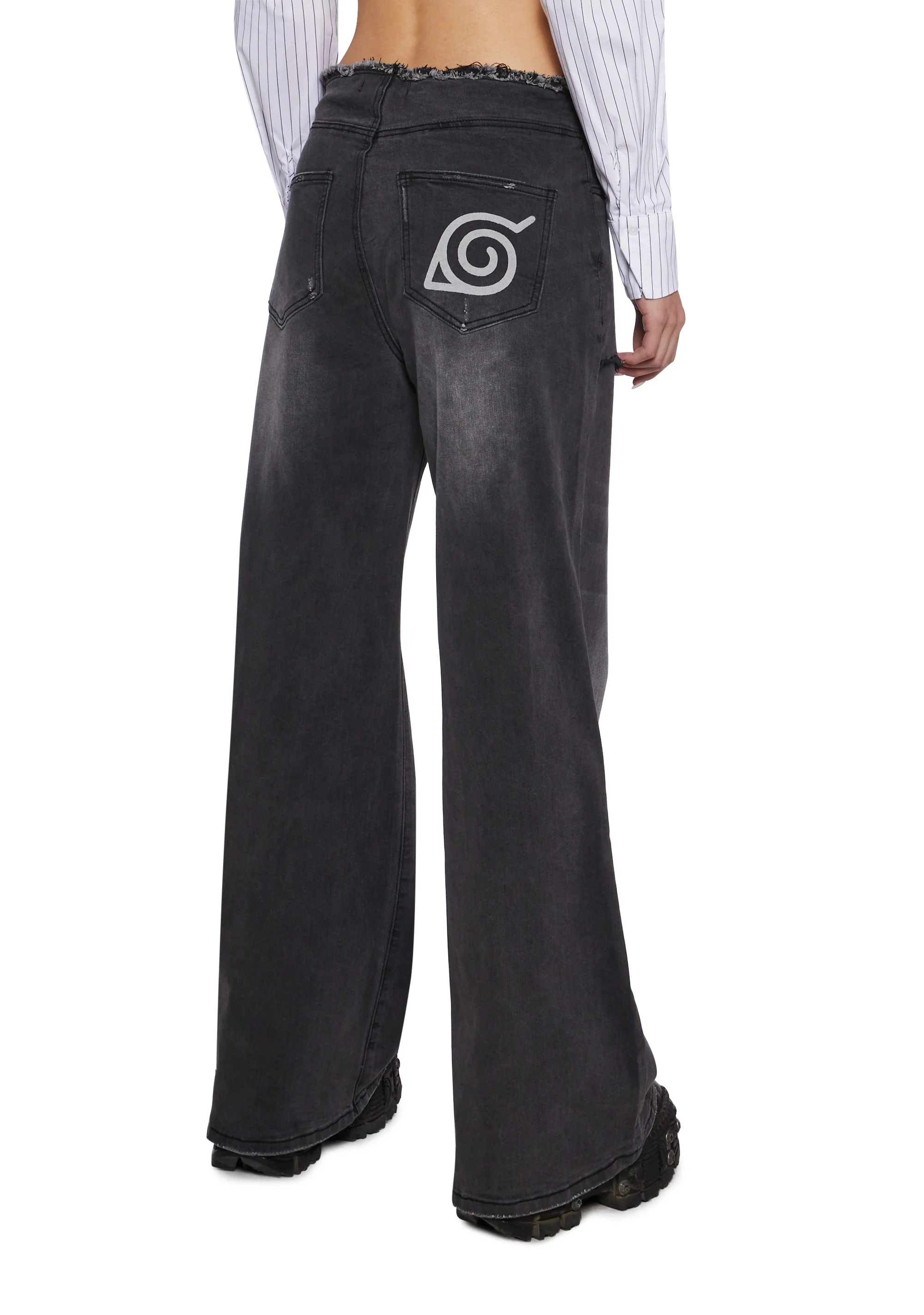 Ninja Academy Elite Wide Leg Pants With Skirt - Image 4