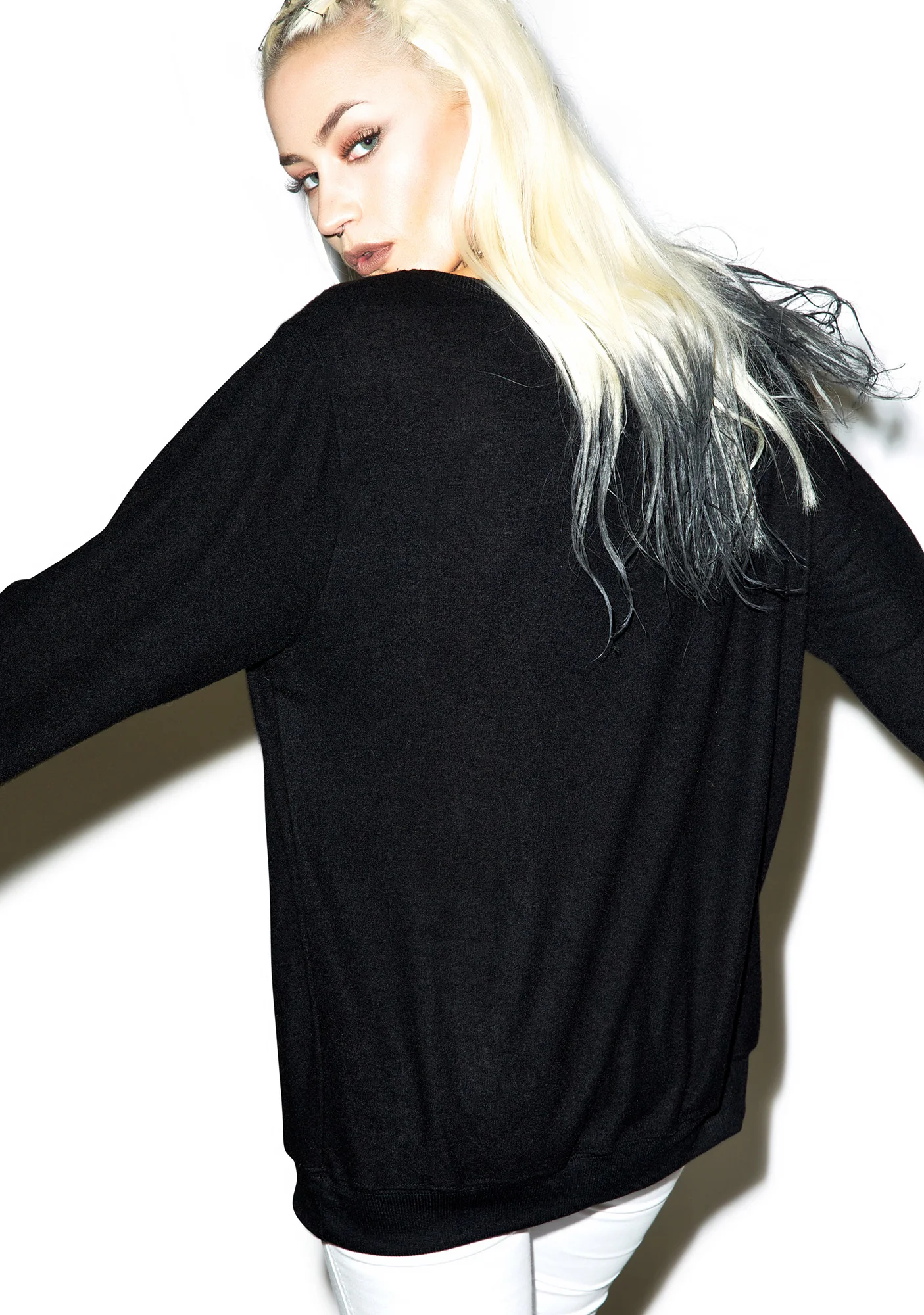 No Beliefs Sweater - Image 3