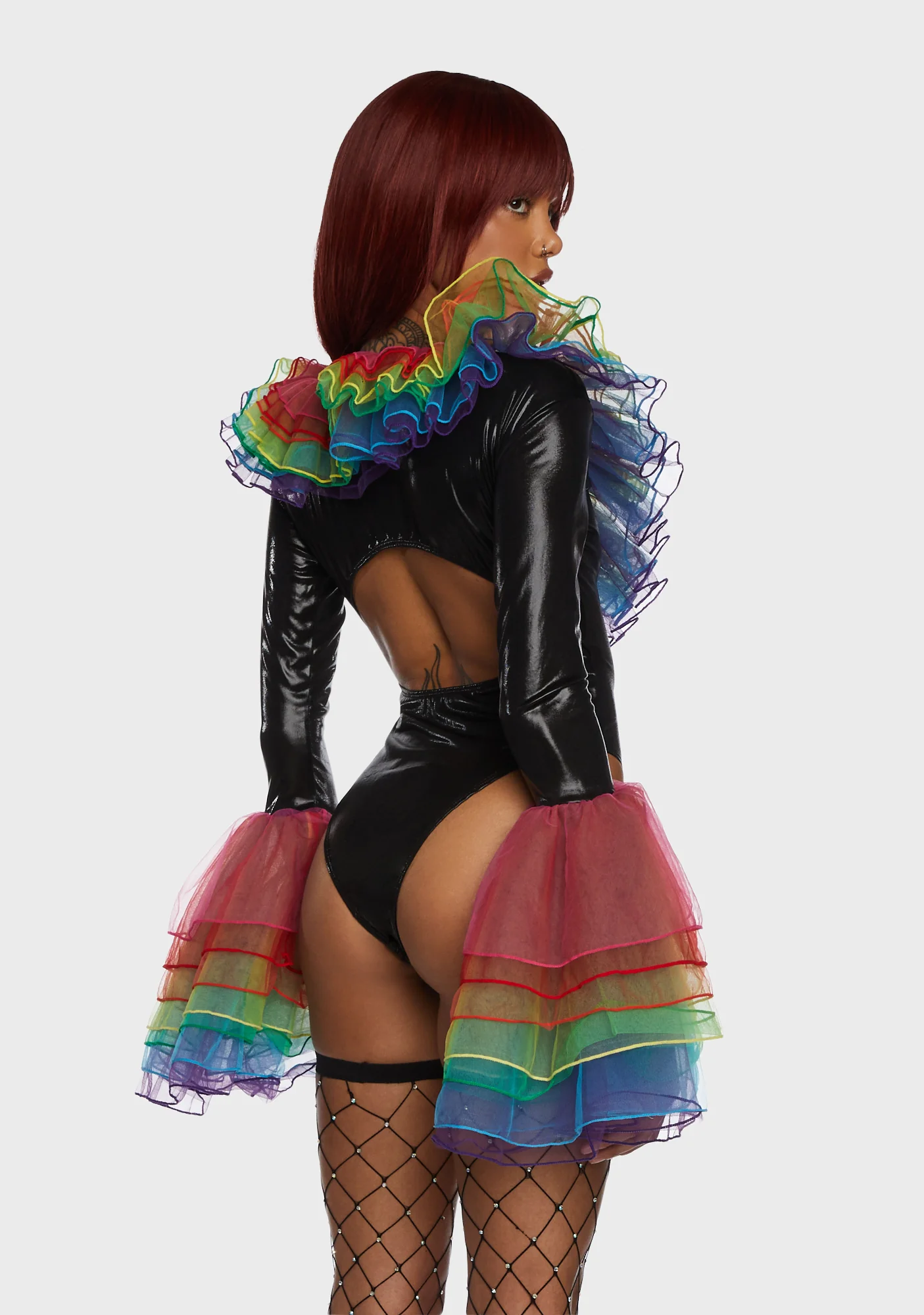 No Contest Tulle Bodysuit - Image 4