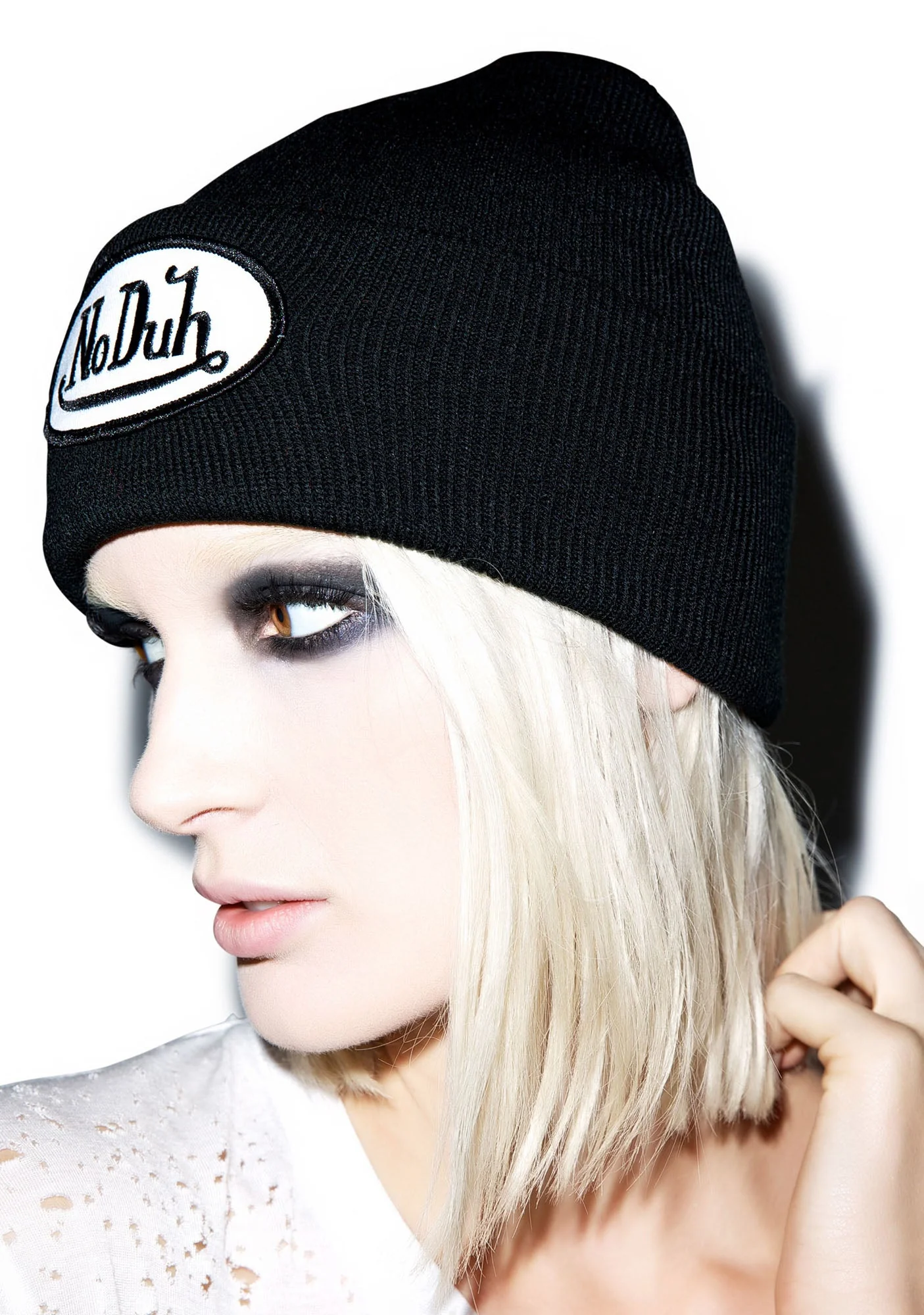 No Duh Beanie - Orange - Image 2