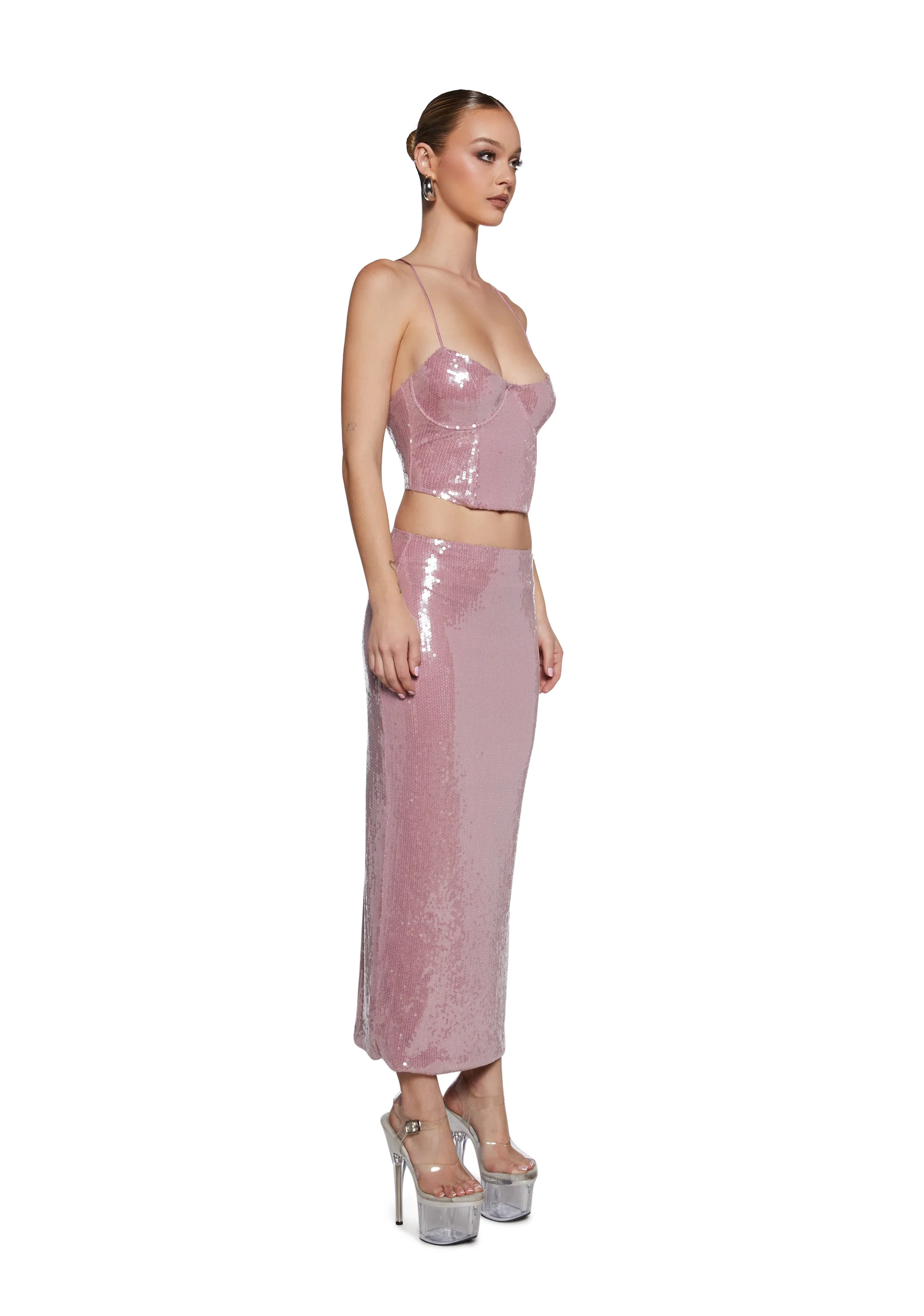 No More Words Skirt Set - Image 3