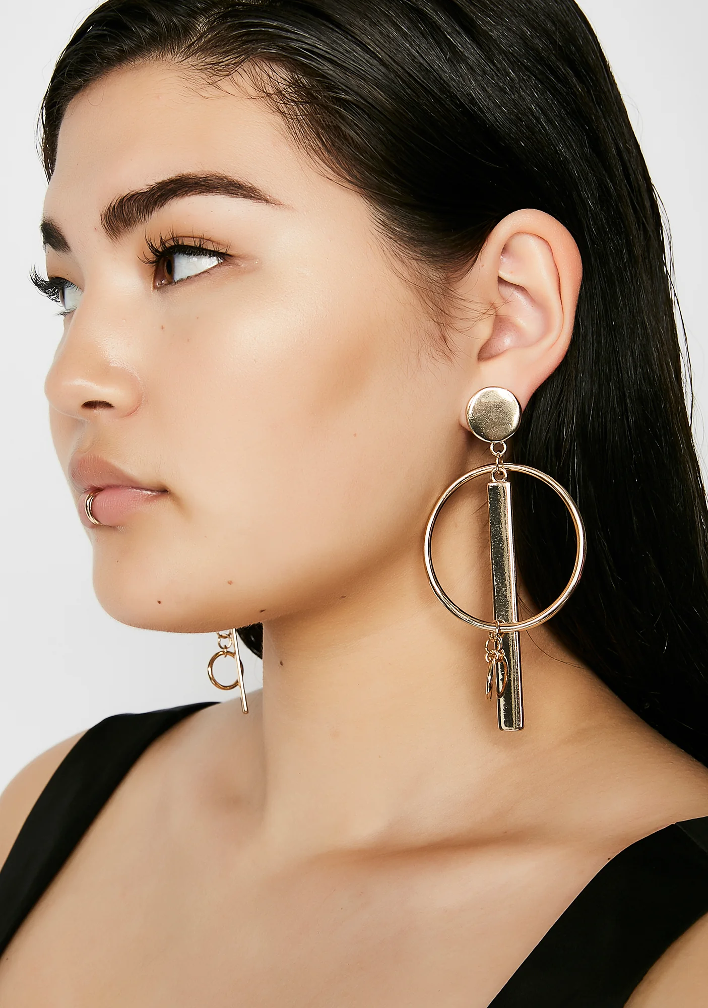 No Problem Geometric Earrings - Image 4