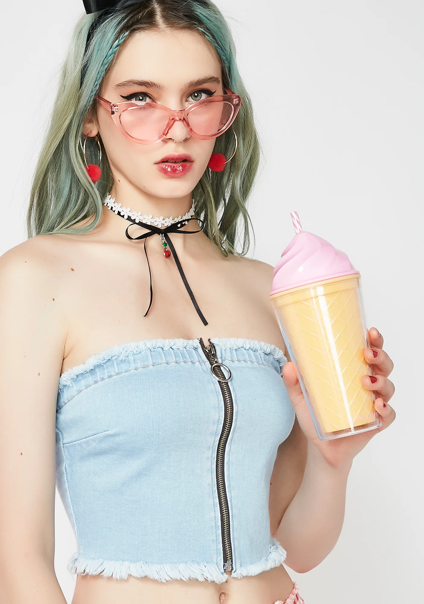 No Rules Denim Top - Image 2