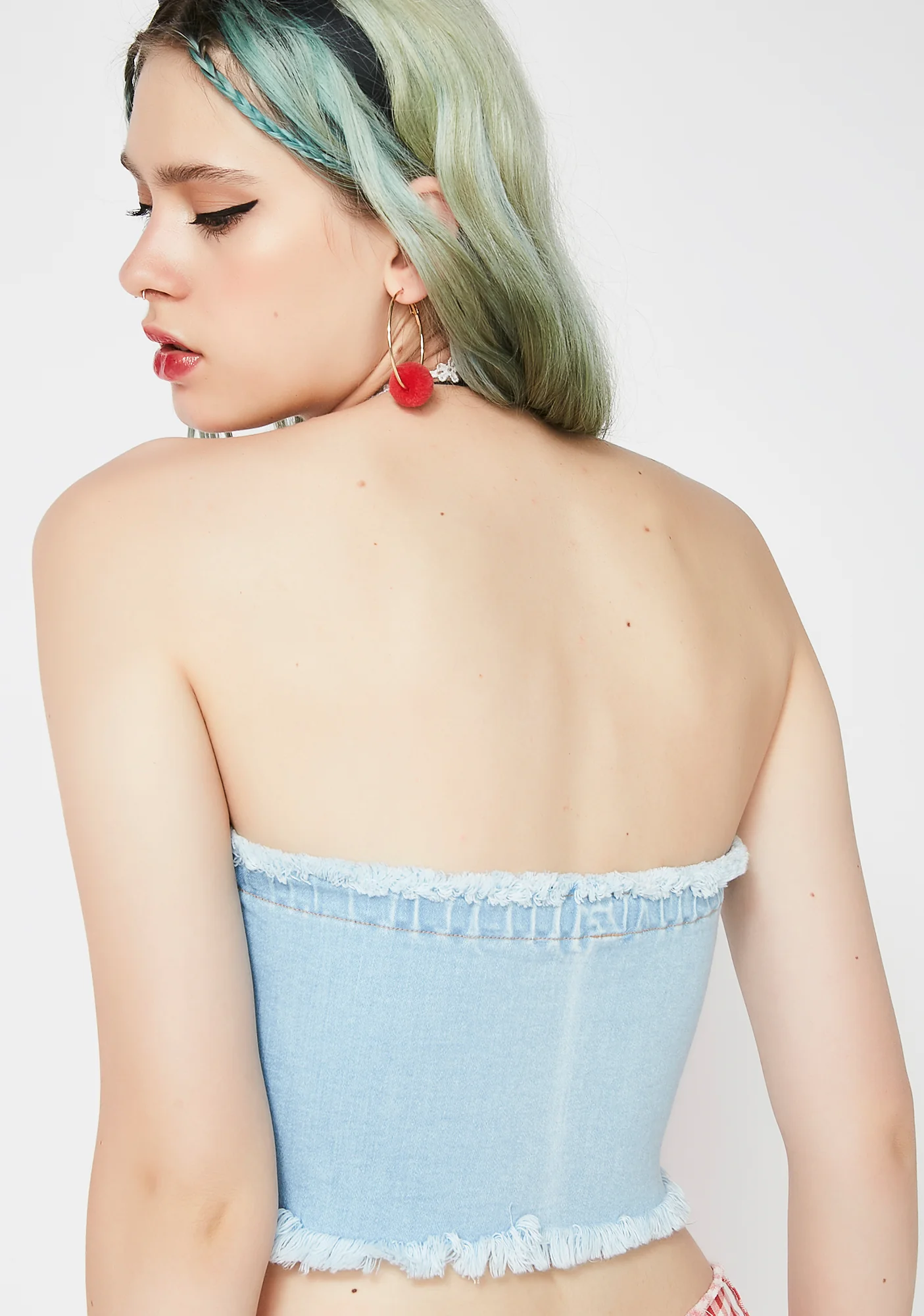 No Rules Denim Top - Image 4