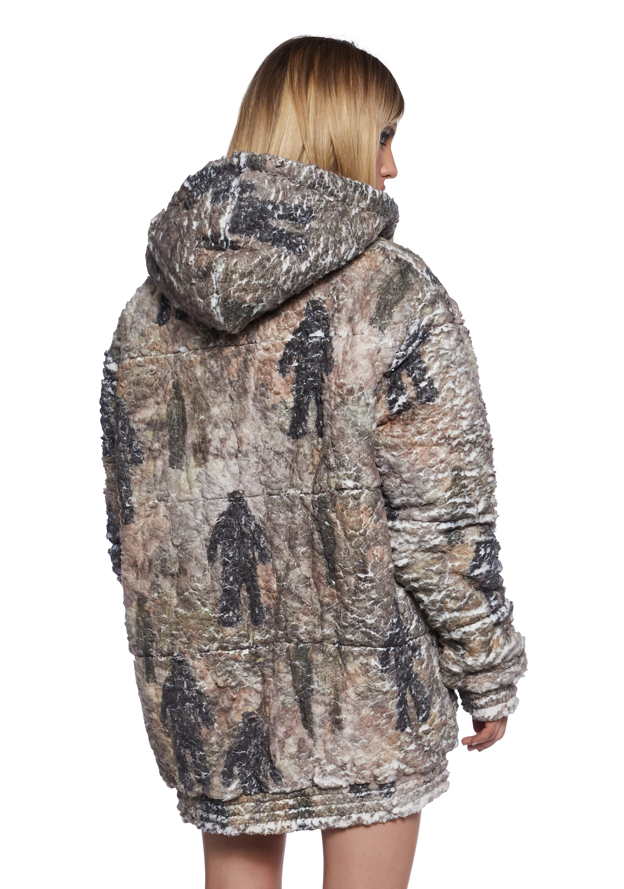 No Sign Puffer Fleece Jacket - Image 6