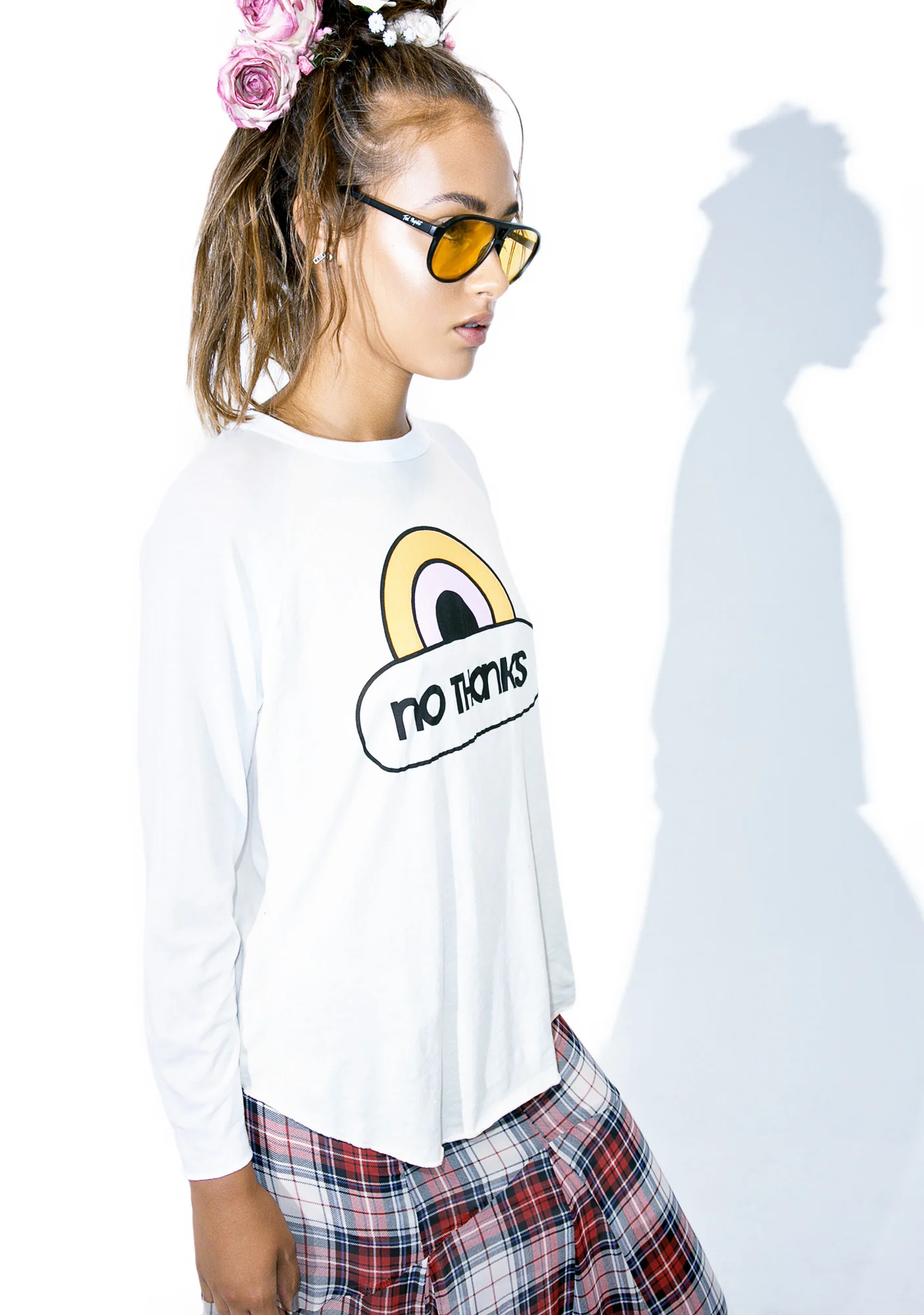 No Thanks Rebel Raglan - Image 3