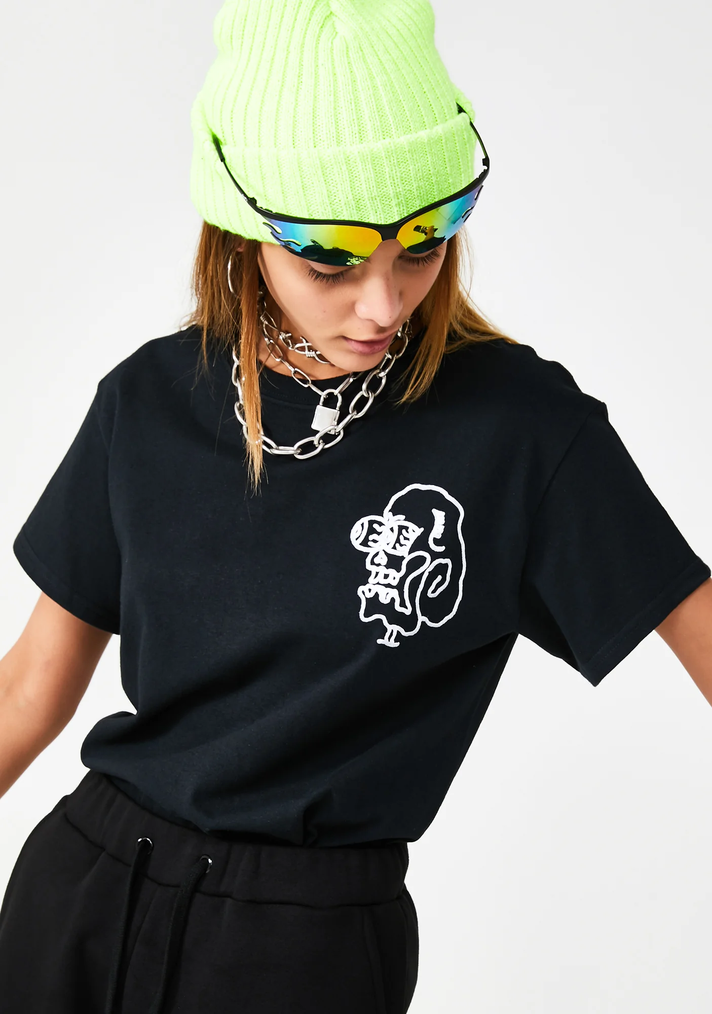 No Worries No Problems Graphic Tee - Image 2
