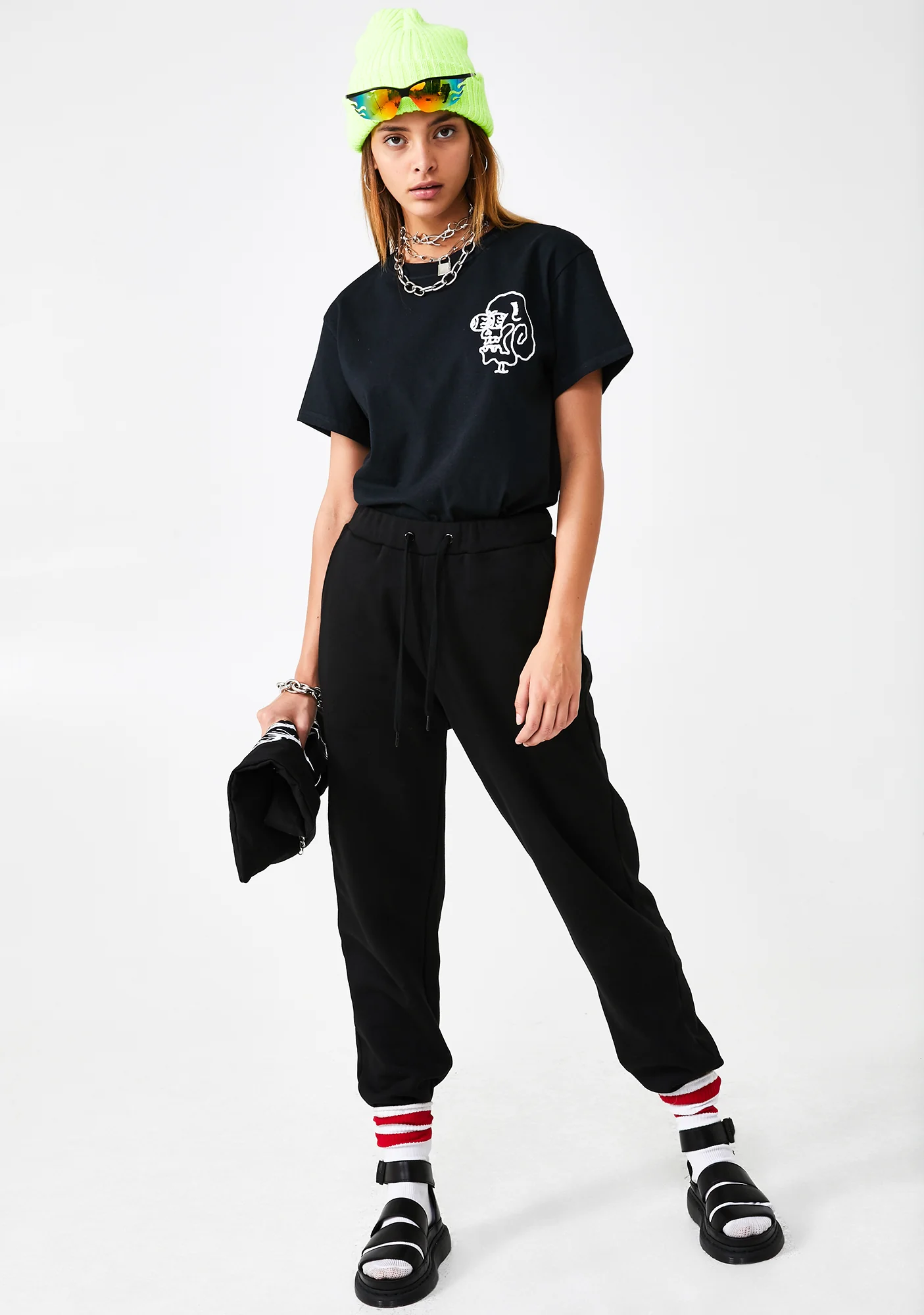 No Worries No Problems Graphic Tee - Image 3