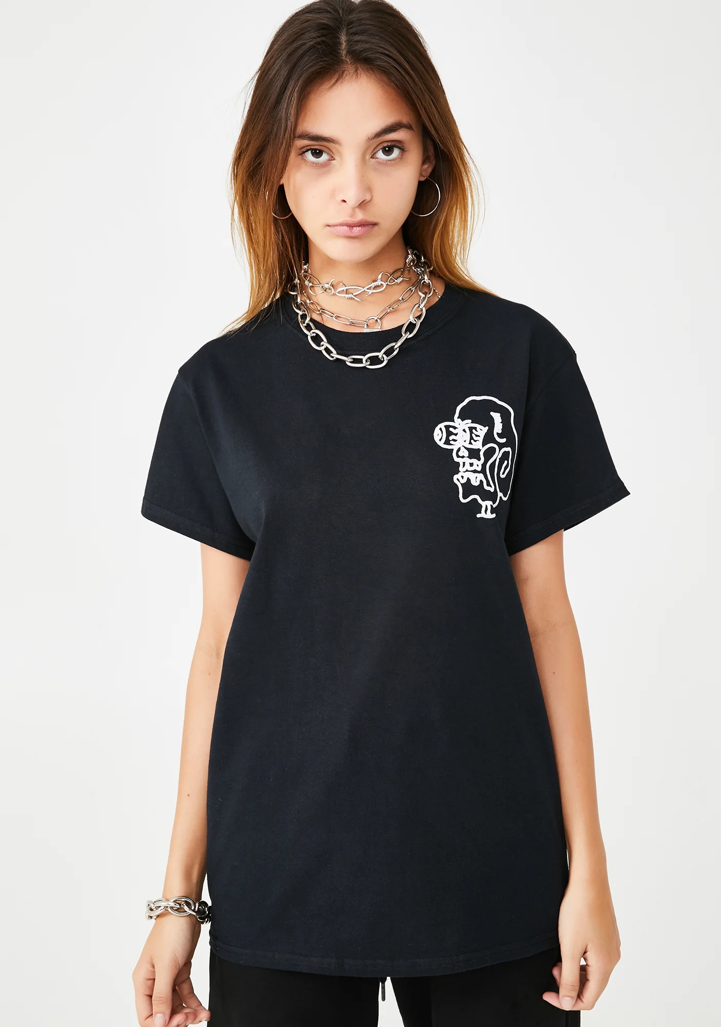 No Worries No Problems Graphic Tee - Image 4