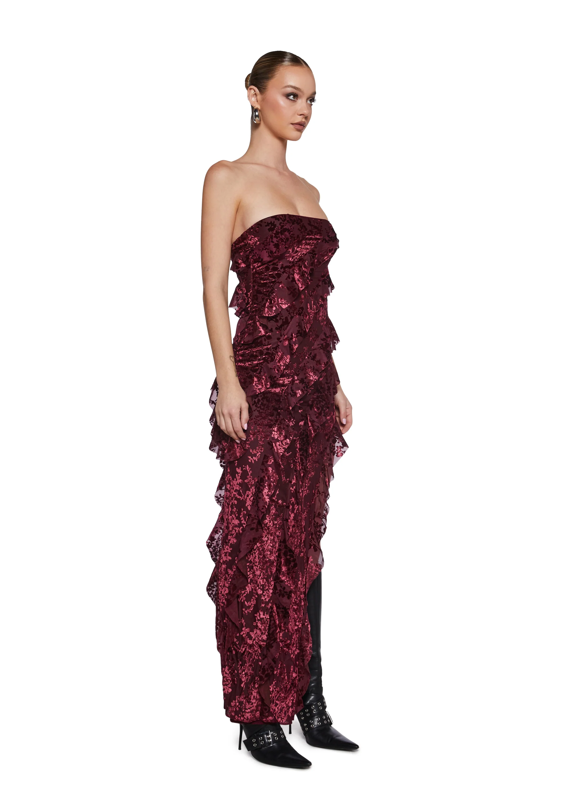 Nocturnal Sensation Maxi Dress - Image 3