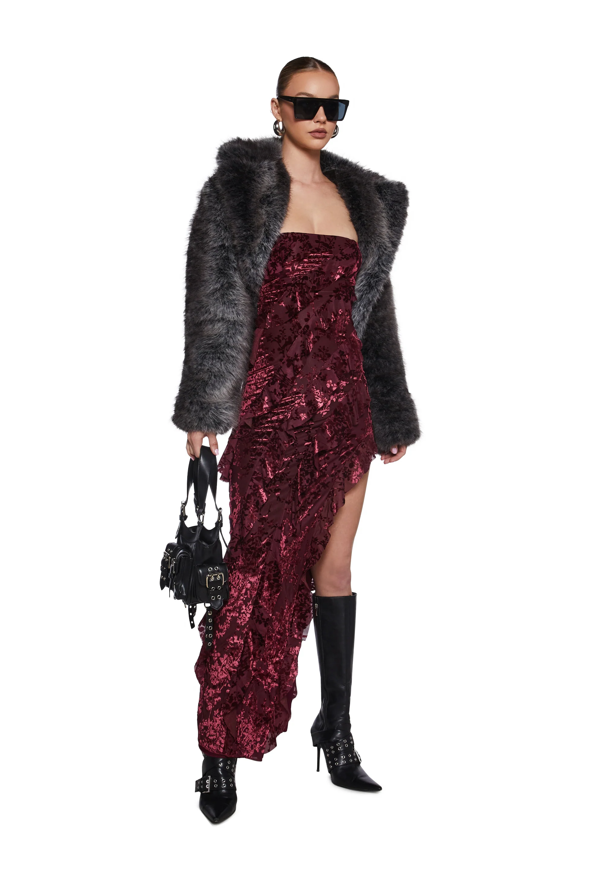 Nocturnal Sensation Maxi Dress - Image 5