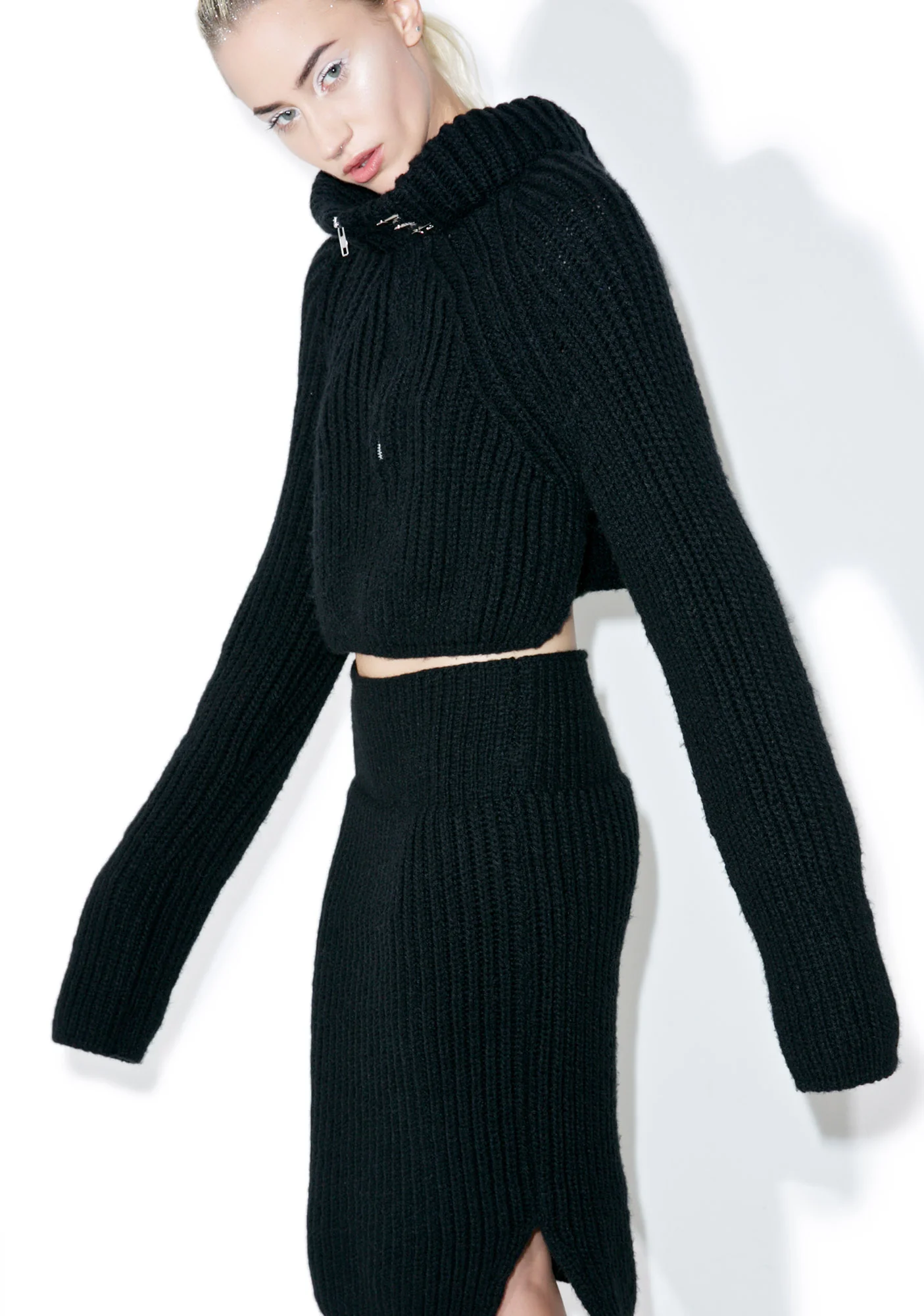 Noir Knit Top - Image 2