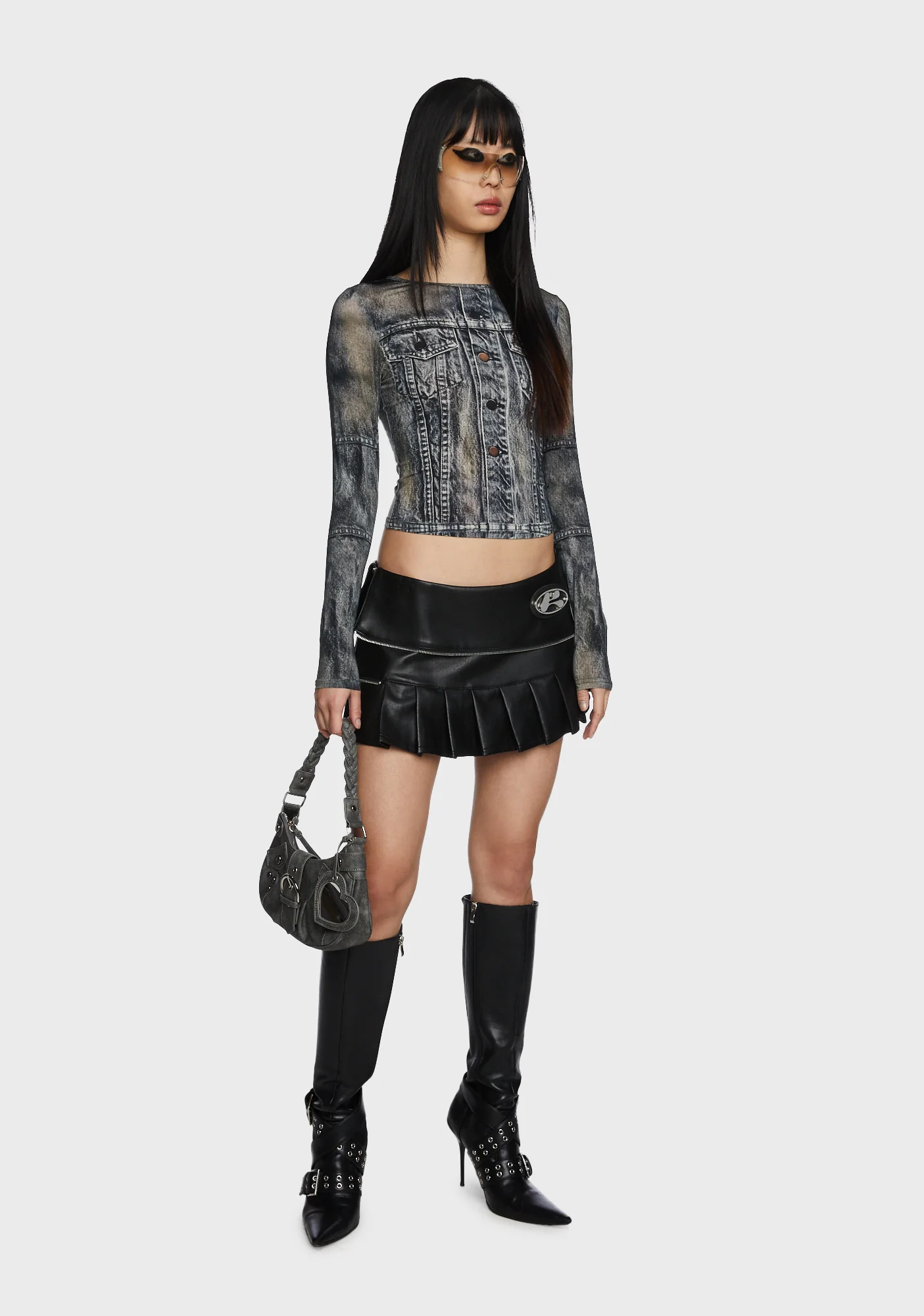 Noir Mesh Top - Image 3