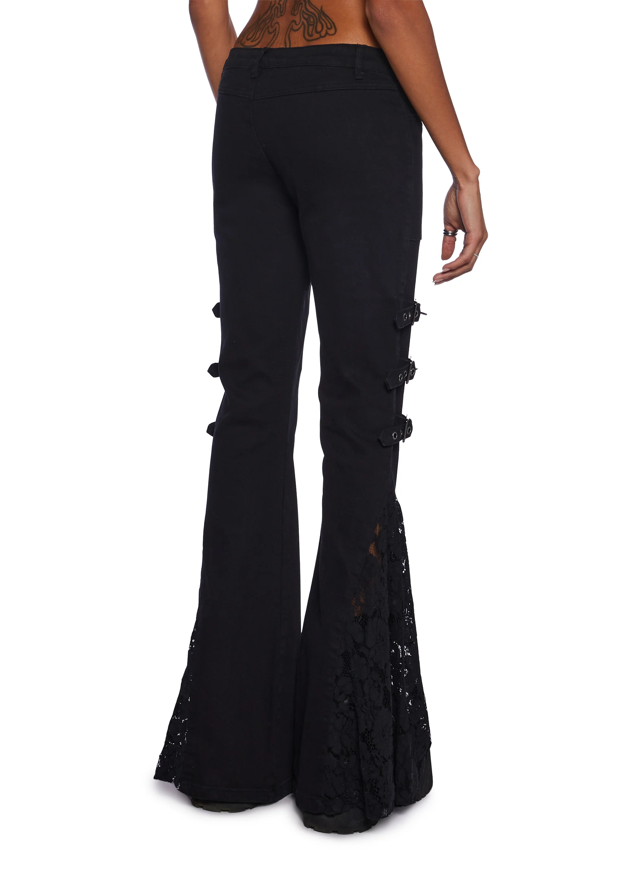 Normal Is An Illusion Flare Pants - Image 3
