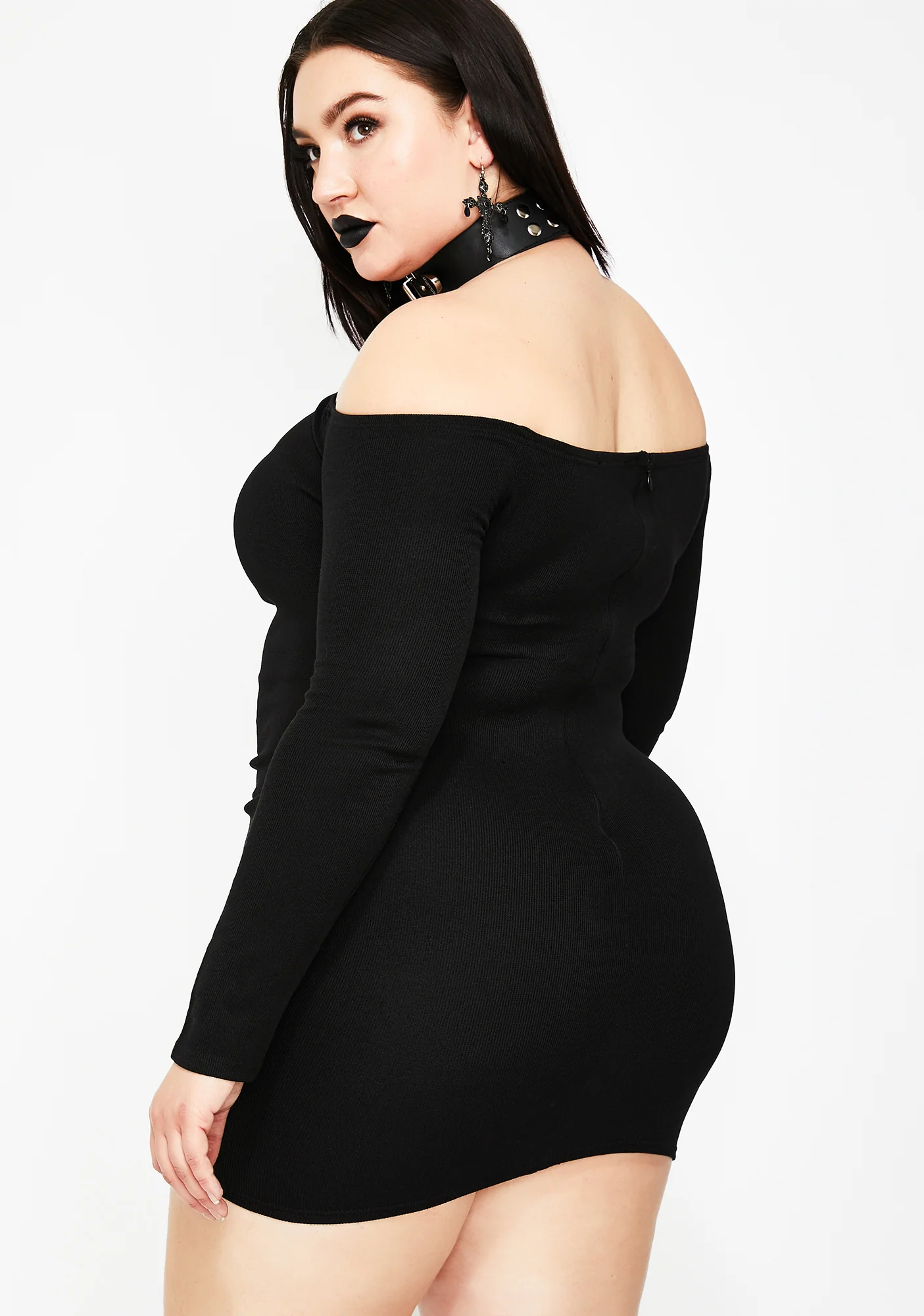 Not Answering Ruched Dress - Image 4