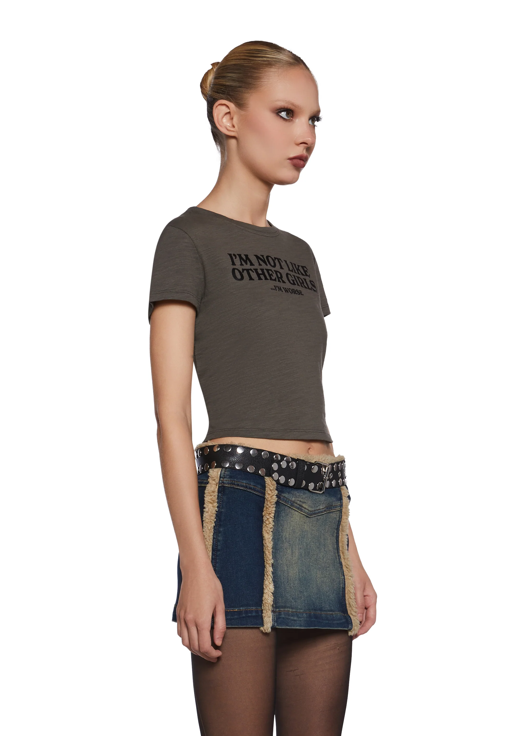 Not Like Other Girls Baby Tee - Image 3