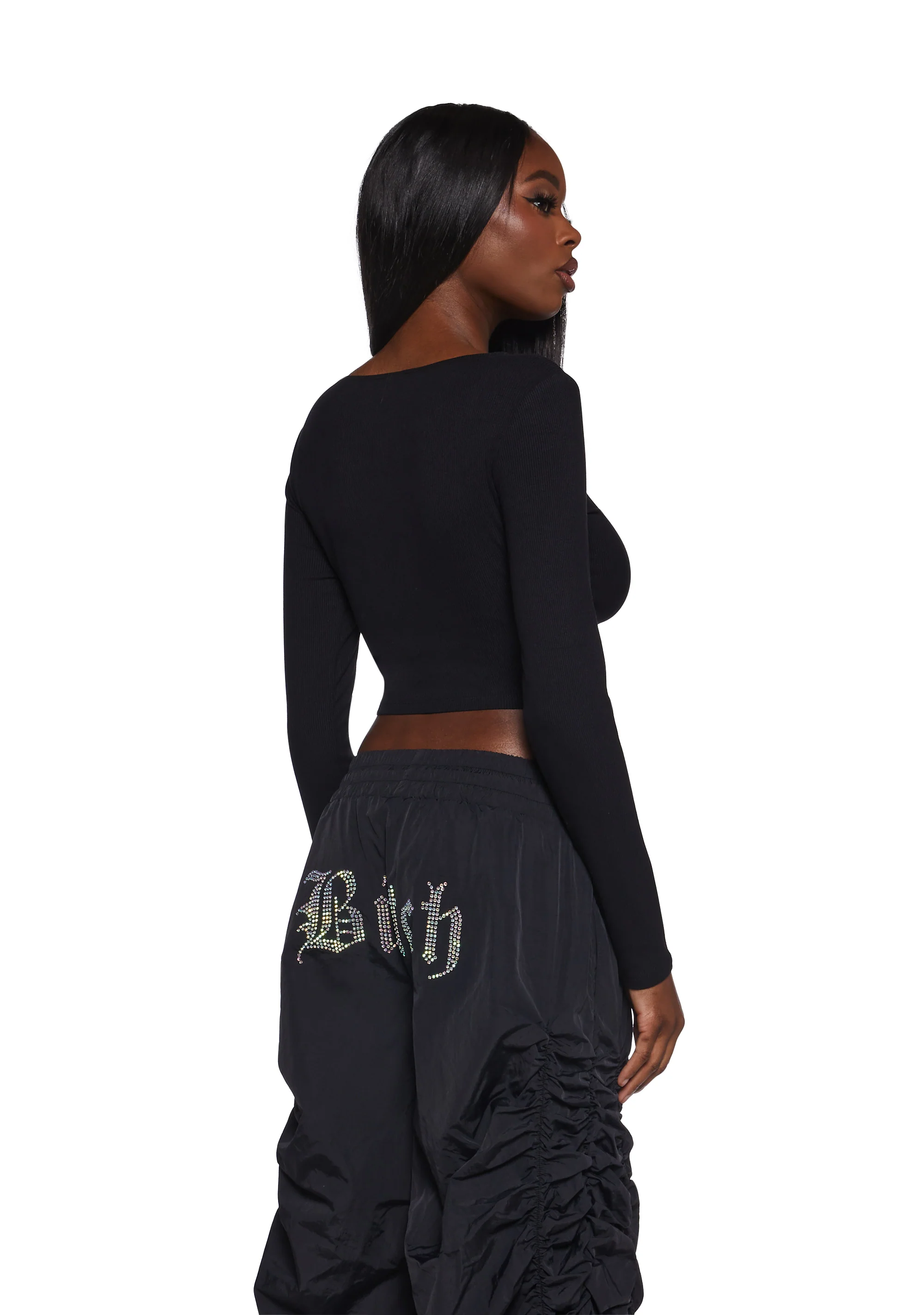 Not Nice Long Sleeve Top - Image 4