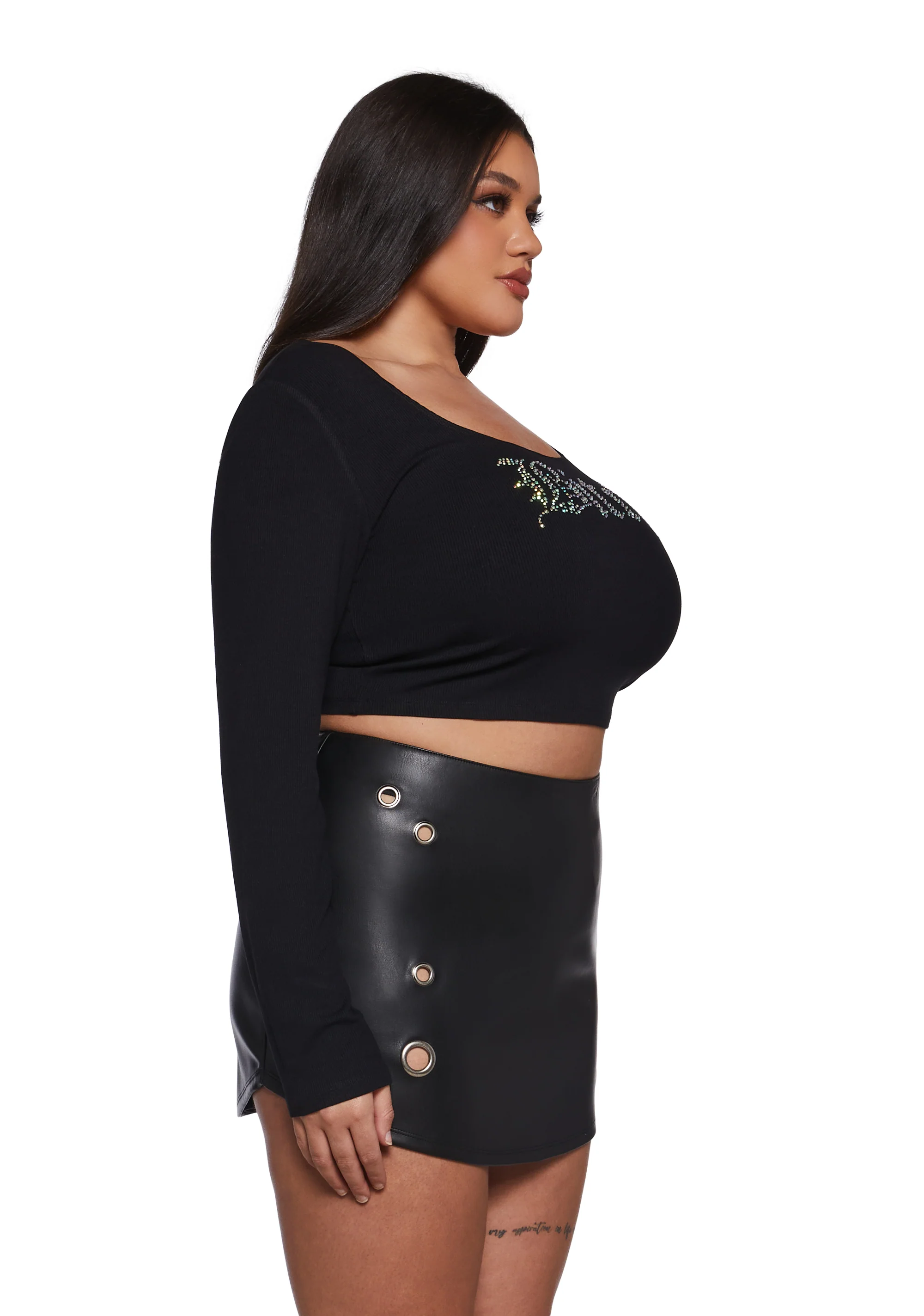 Not Nice Long Sleeve Top - Image 7