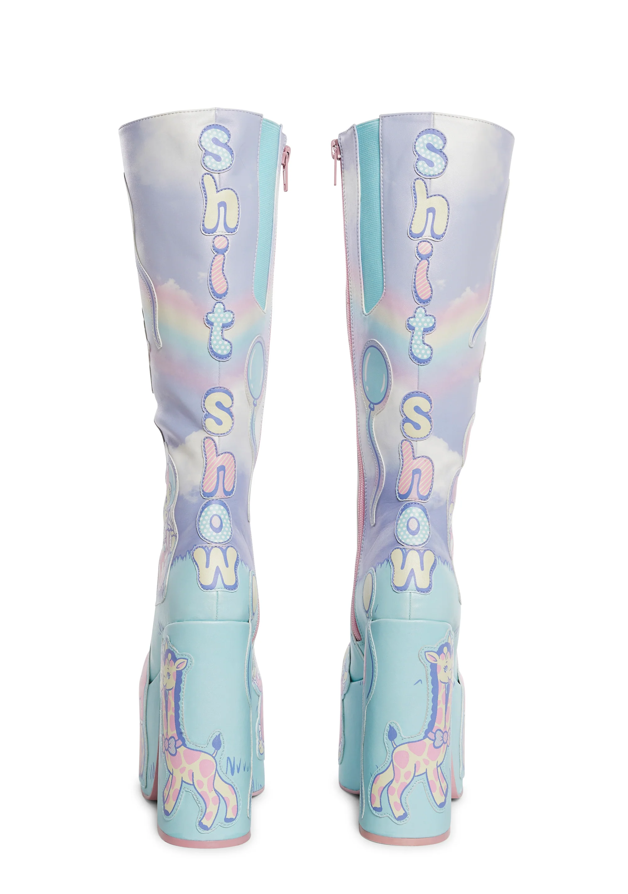 Not So Funhouse Platform Boots - Image 4