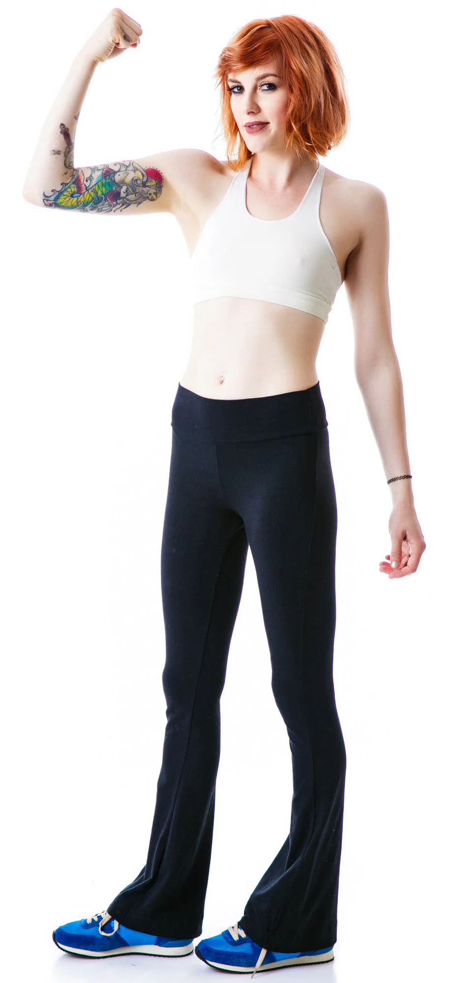 Not There Yoga Pant - Red - Image 9