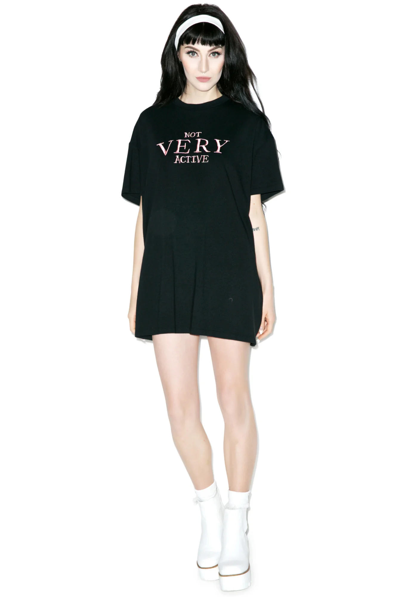 Not Very Active Oversize Tee - Image 4