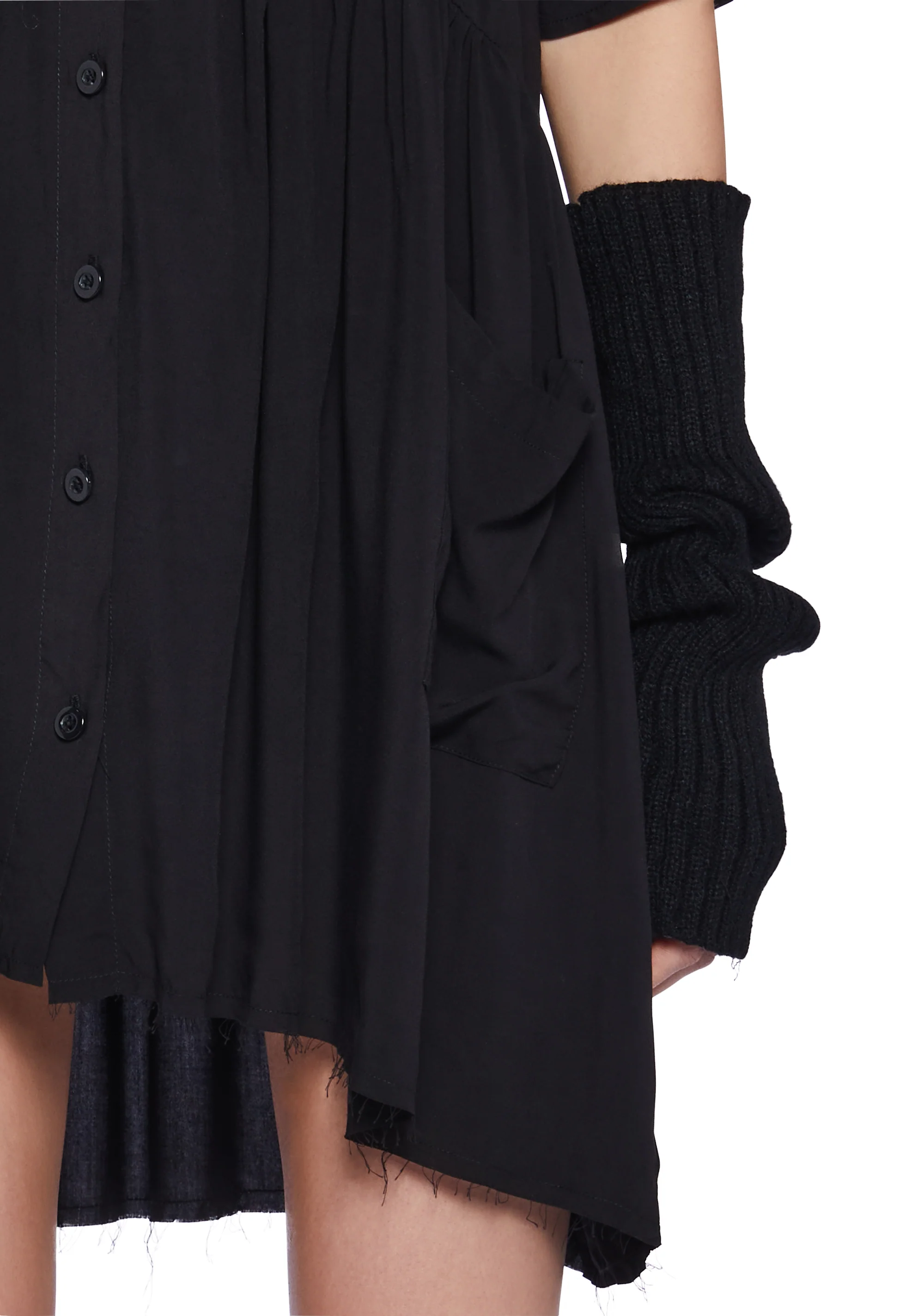 Not Your Babydoll Dress - Black - Image 5