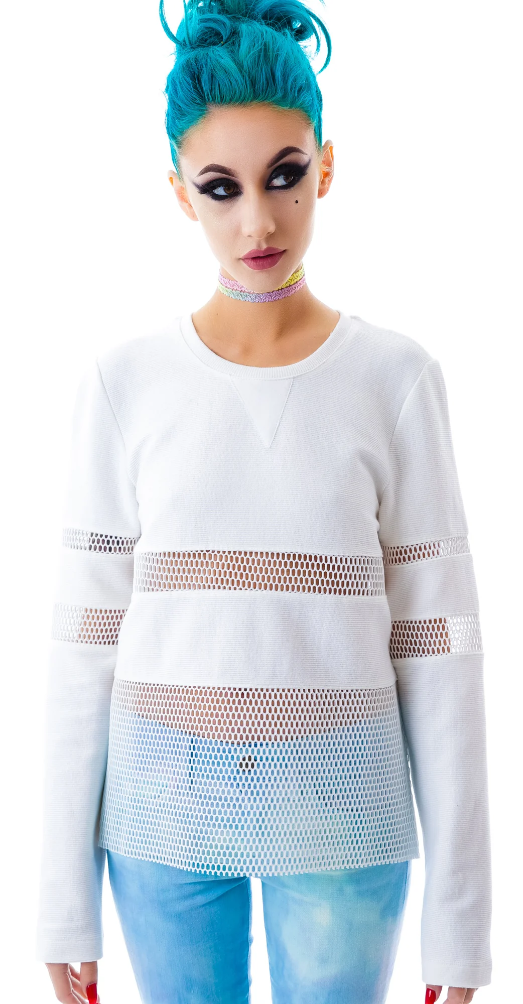 Nothing To Hide Mesh Top - Image 8