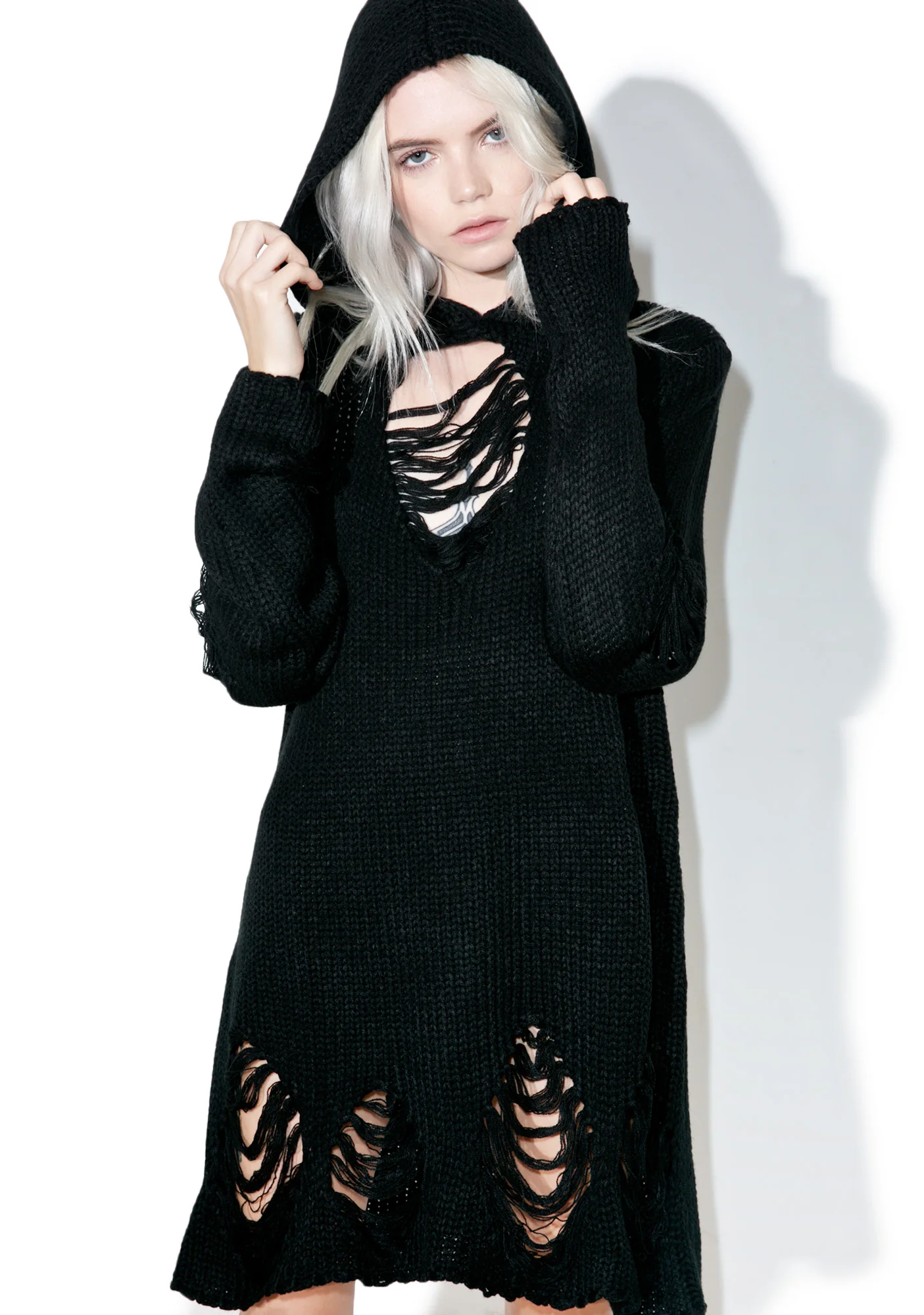 Nu-War Knit Hoodie - Image 4