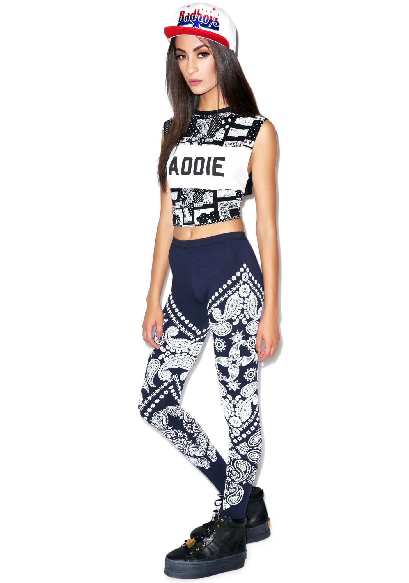 Oakland High Waist Leggings - Black - Image 13