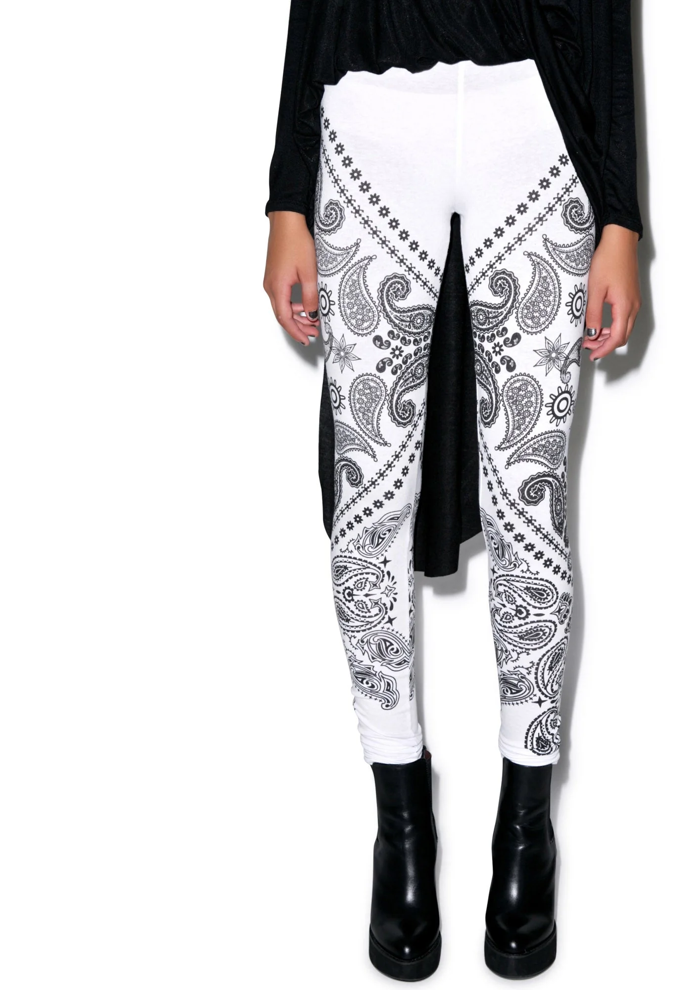 Oakland High Waist Leggings - Black - Image 7