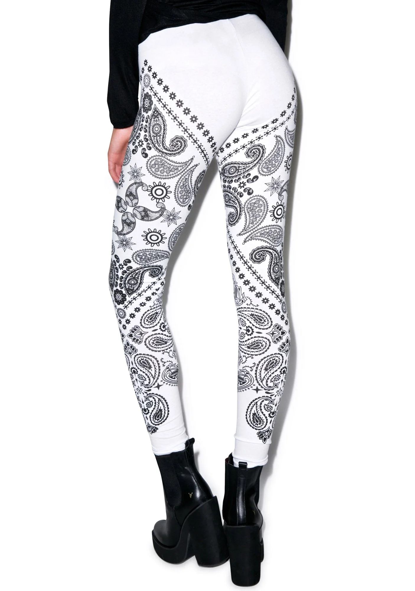 Oakland High Waist Leggings - Black - Image 9