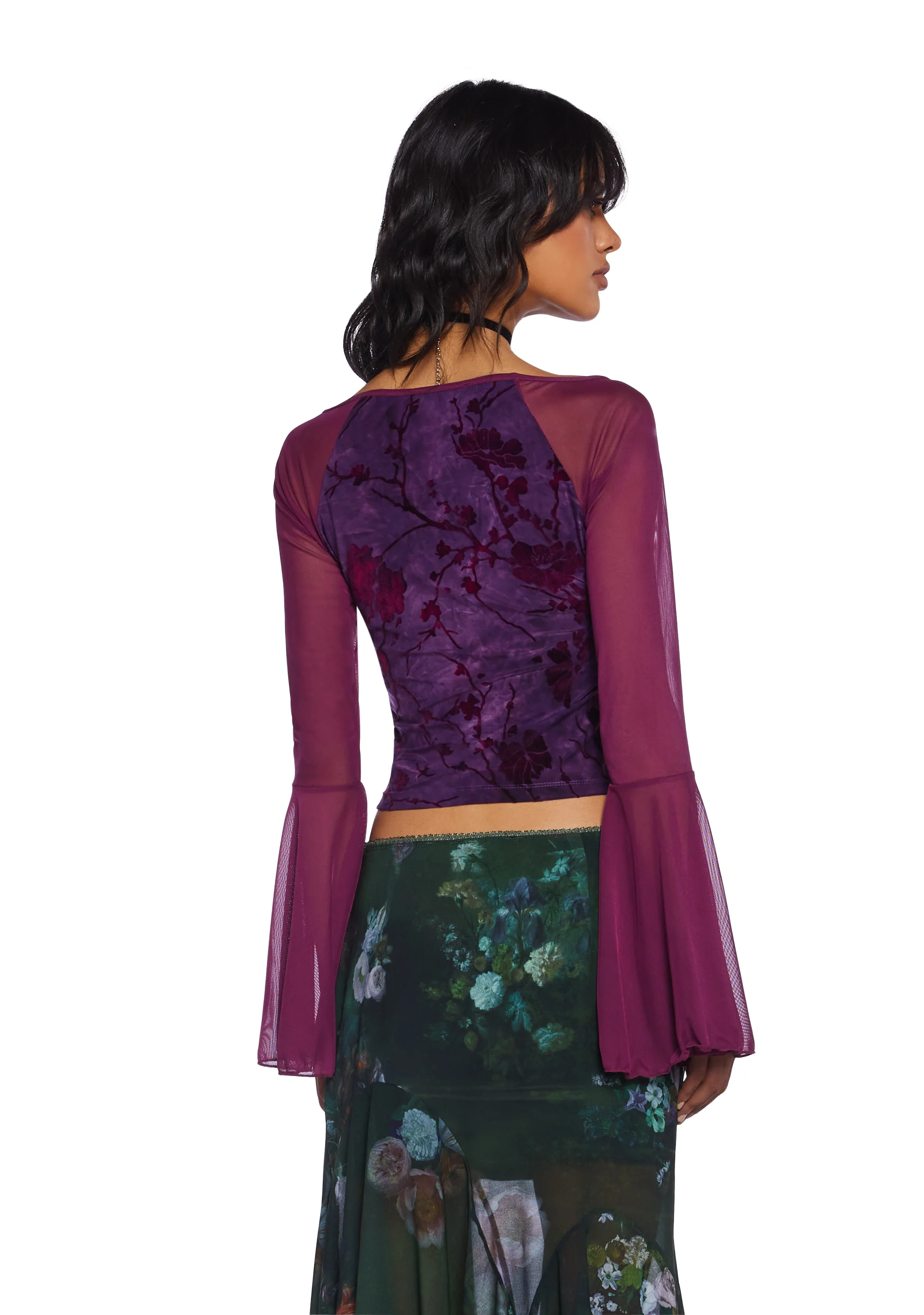 October Enchantment Long Sleeve Top - Image 4