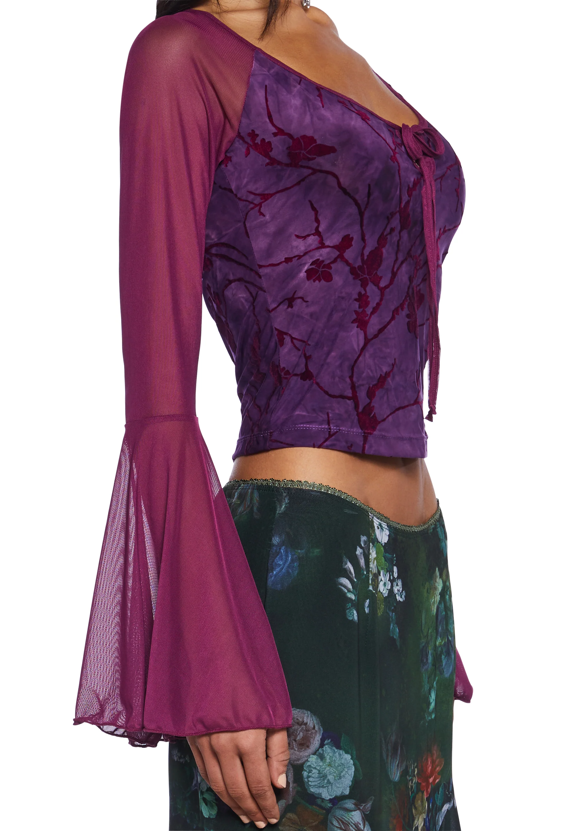 October Enchantment Long Sleeve Top - Image 5