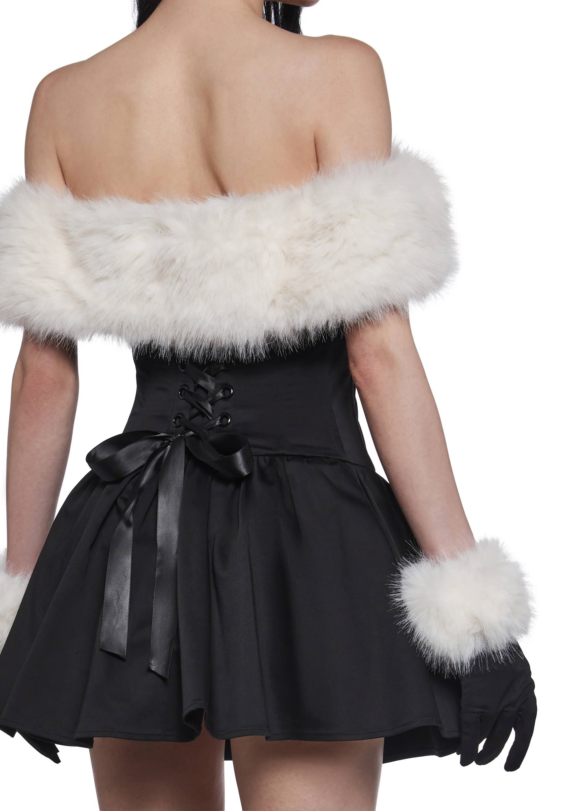 Moody And Bright Mini Dress And Gloves Set - Image 6