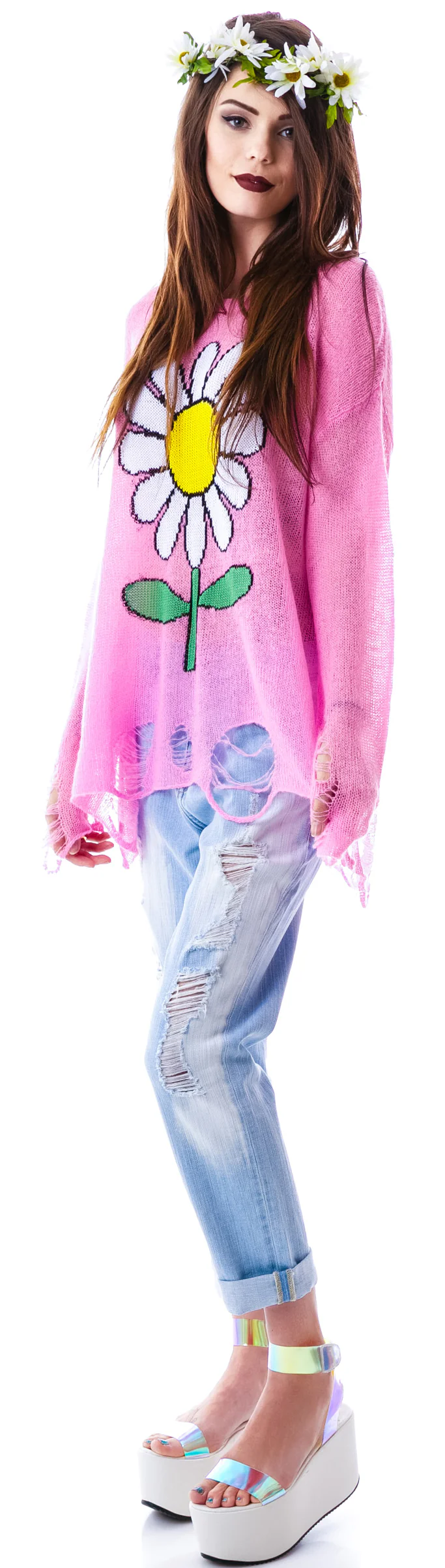 Oh Daisy Lenon Sweater - Image 2