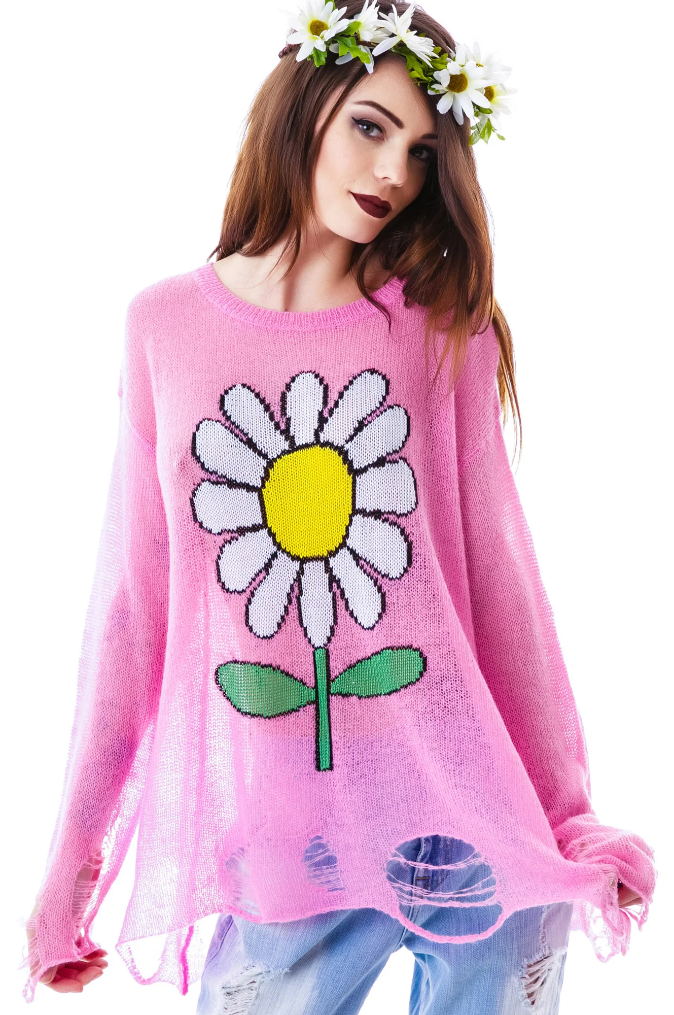 Oh Daisy Lenon Sweater - Image 3