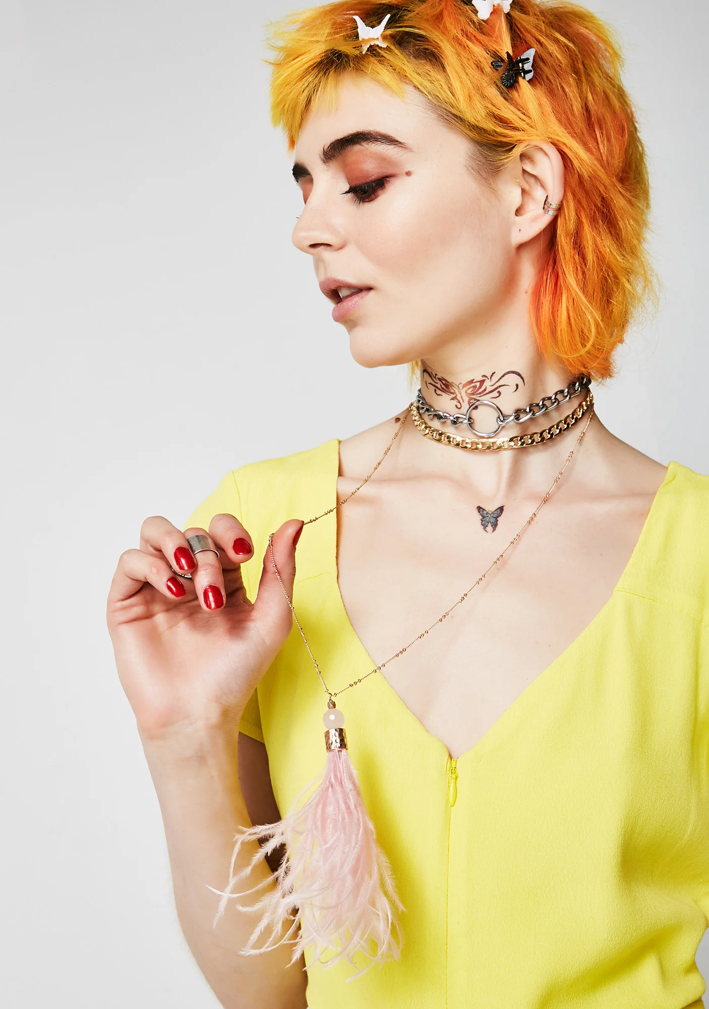 Oh So Fancy Tassel Necklace - Image 5