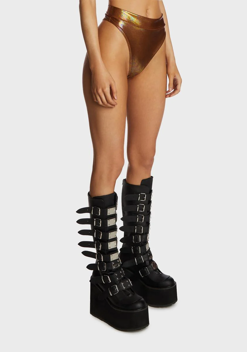 Oil Slick Overboard Bikini Bottoms - Image 3