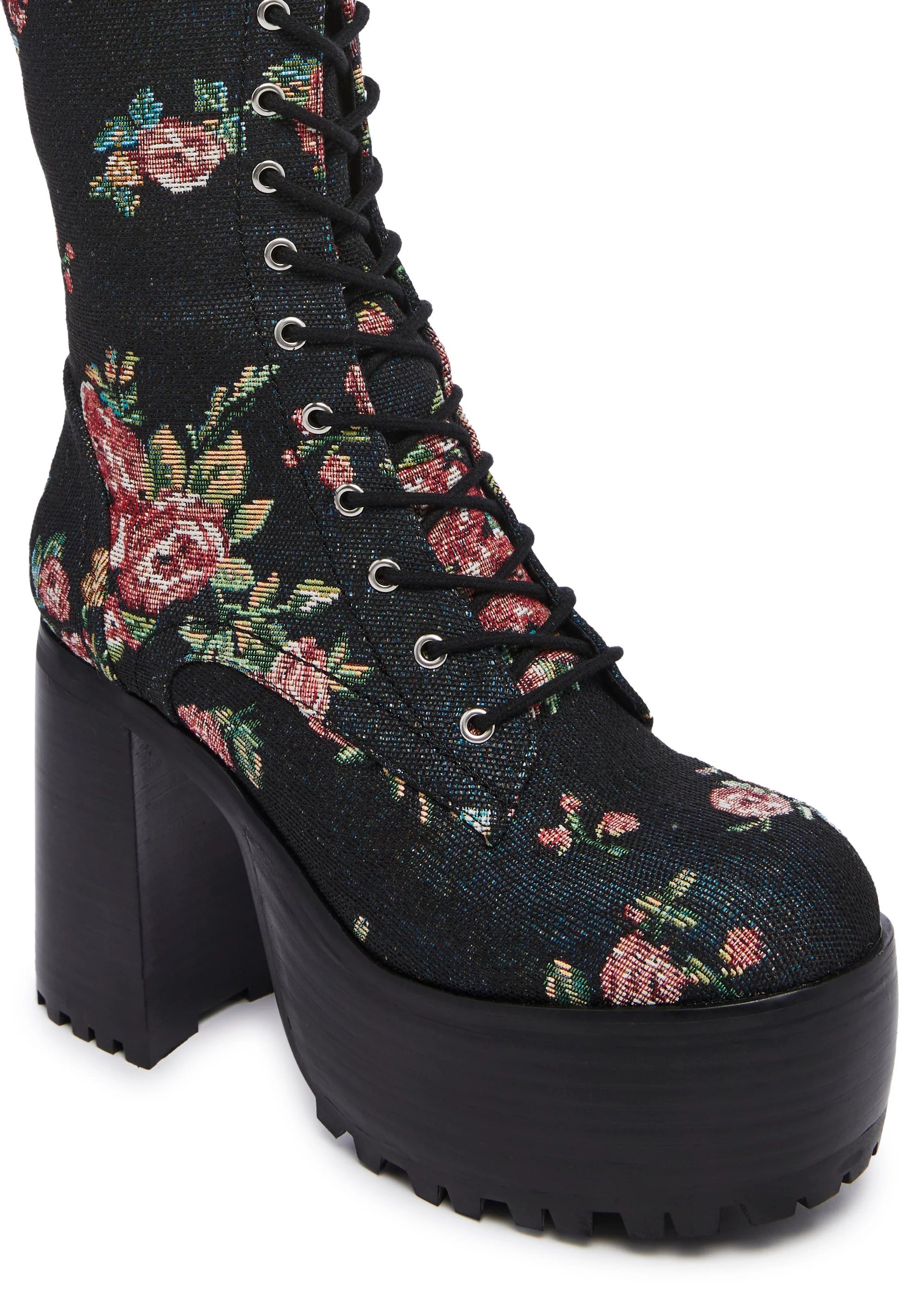 Old Fashioned Chic Platform Boots - Image 2