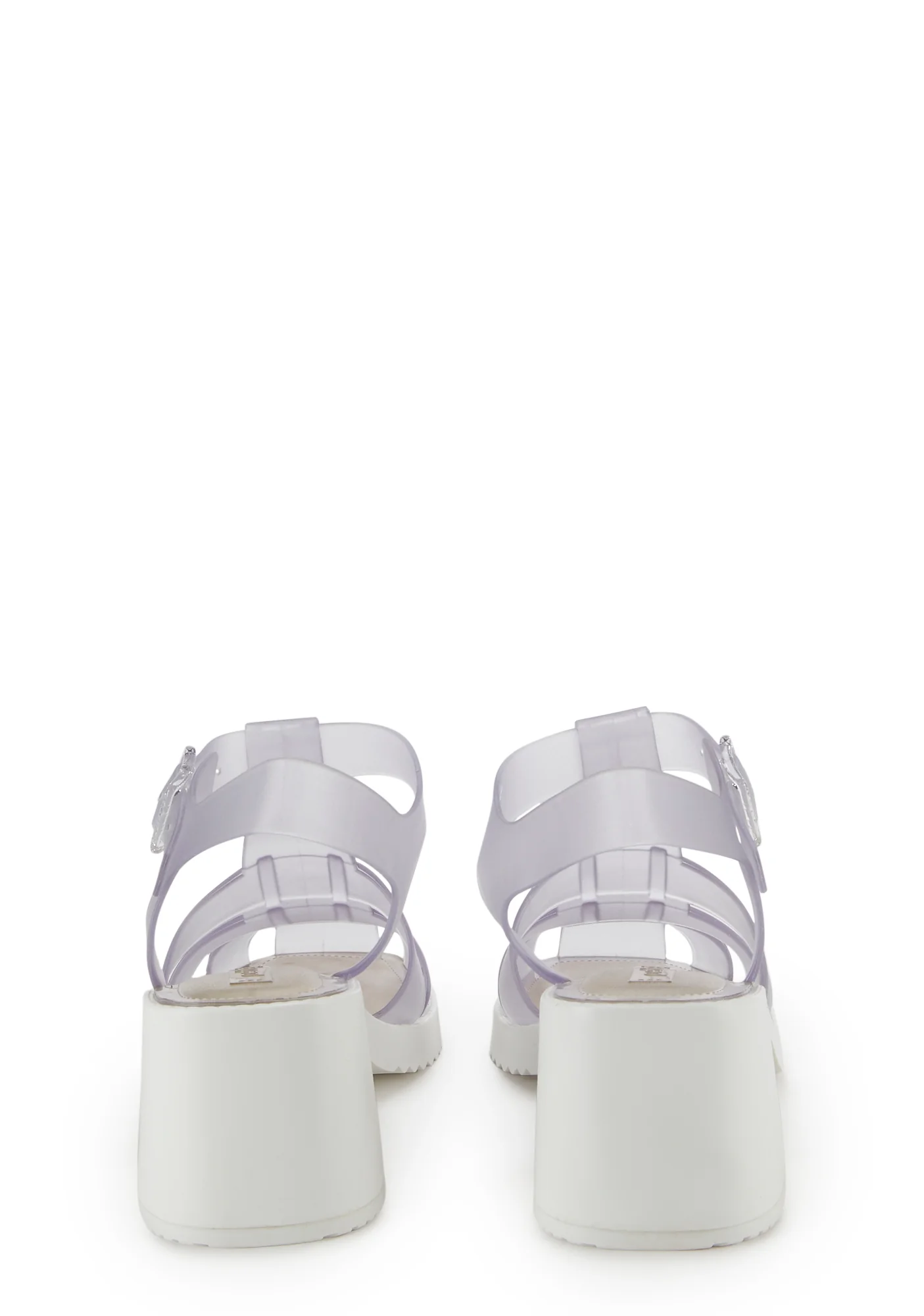 Olivia Translucent Sandals - Image 4