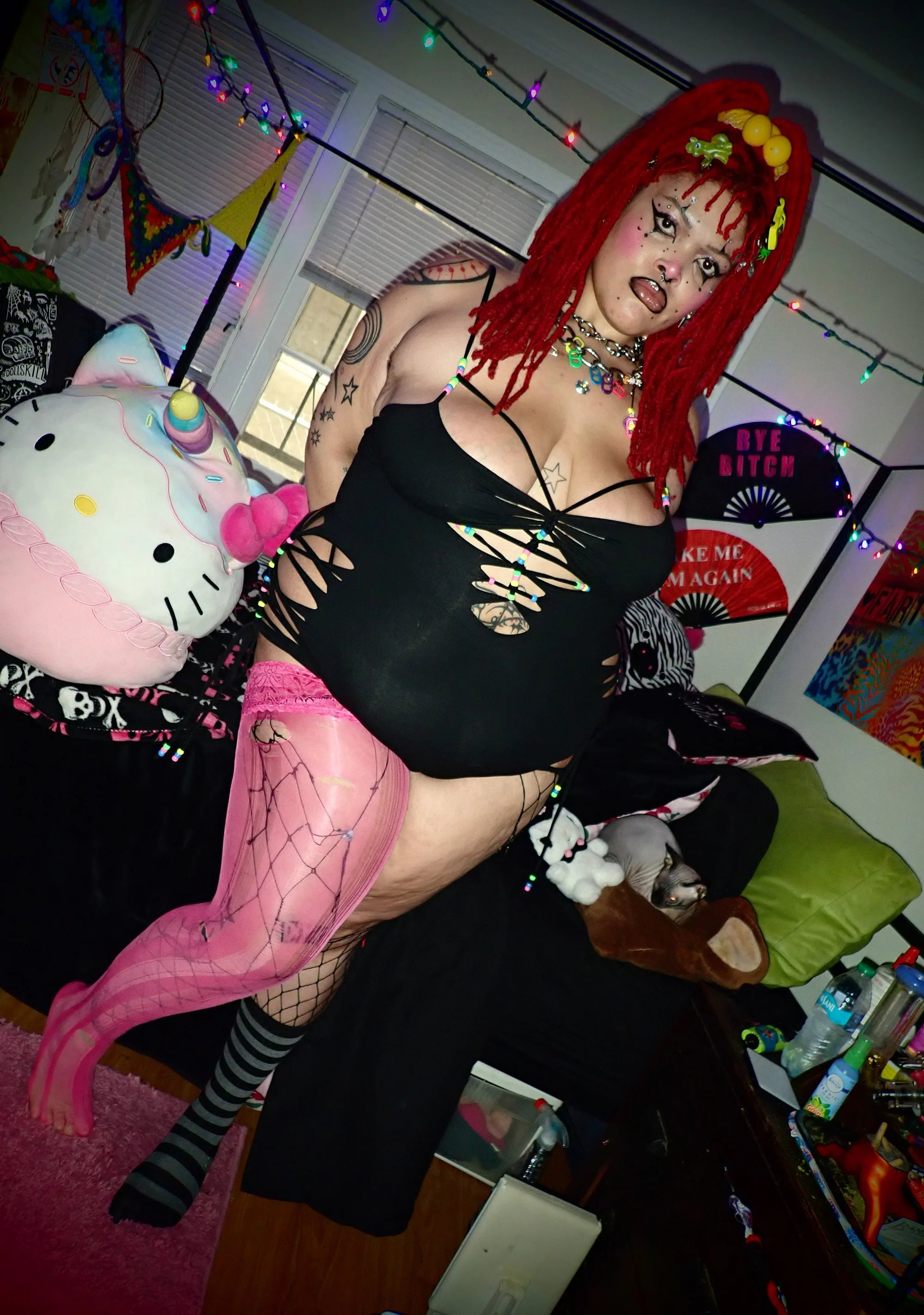 On The Lawn Slashed Romper - Image 6