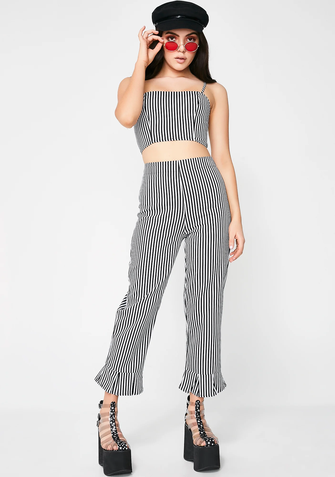 On The Line Flared Pants - Image 4