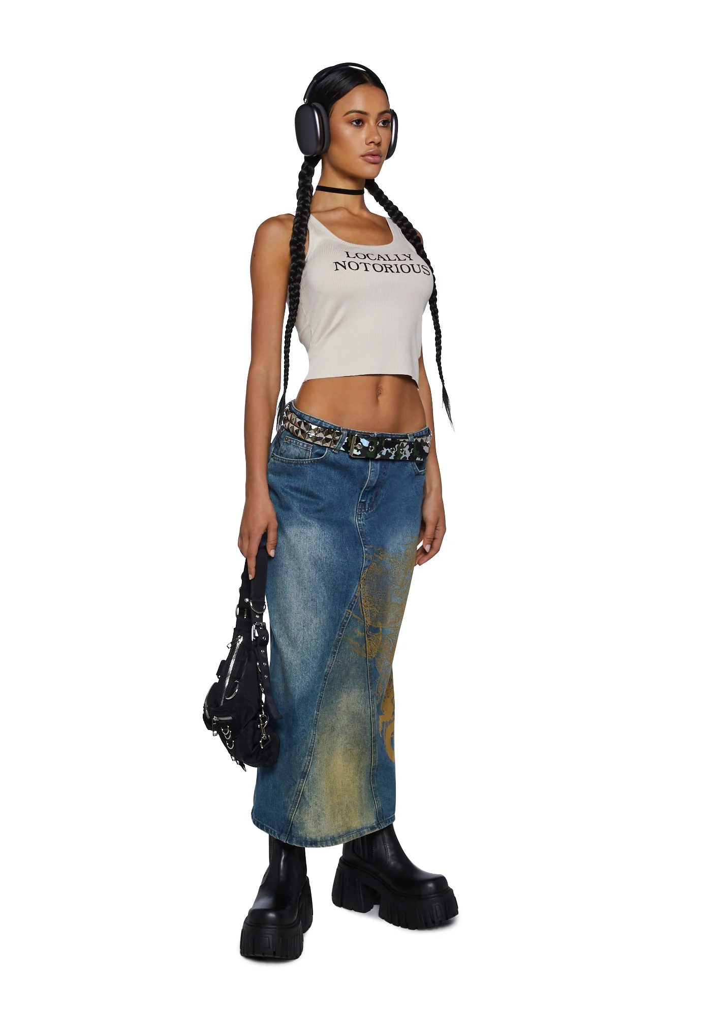 On The Rise Cropped Tank - Image 2